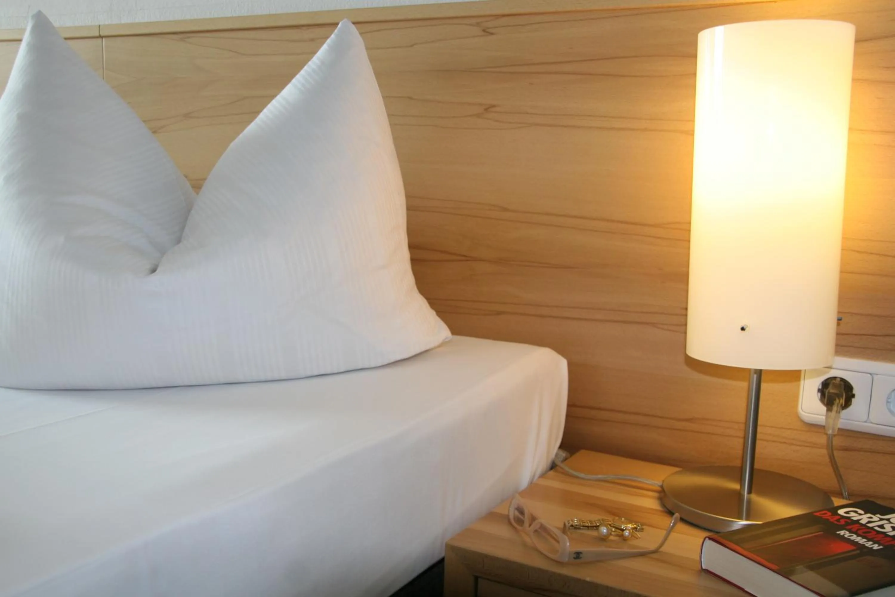 Decorative detail, Bed in Hotel Schloss Berg