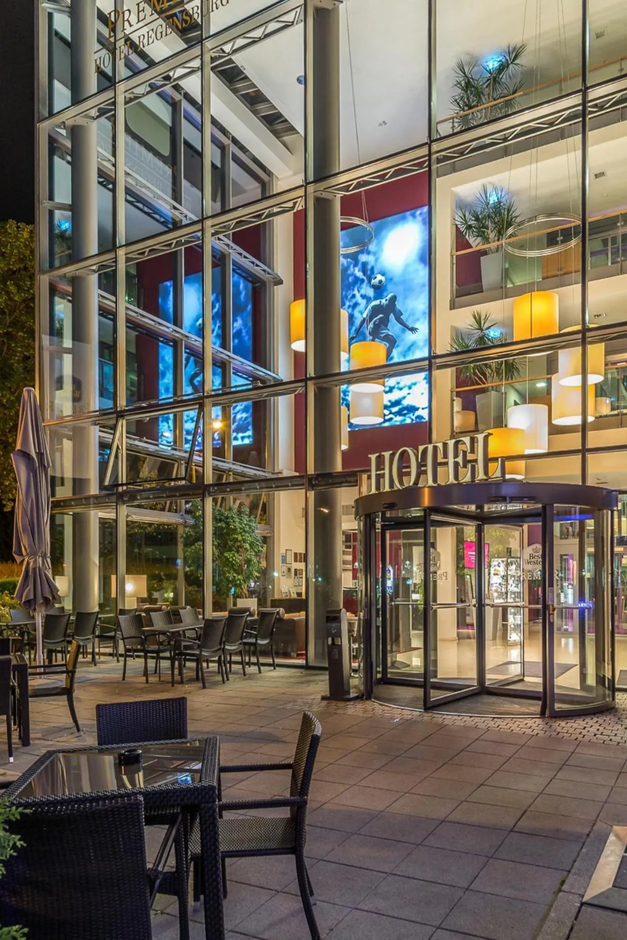 Property building in Best Western Premier Hotel Regensburg