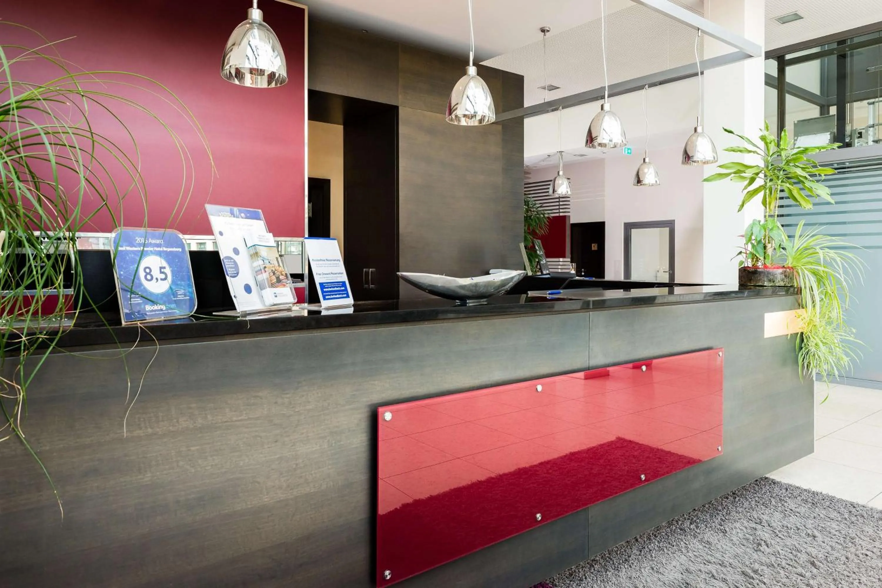 Lobby or reception in Best Western Premier Hotel Regensburg