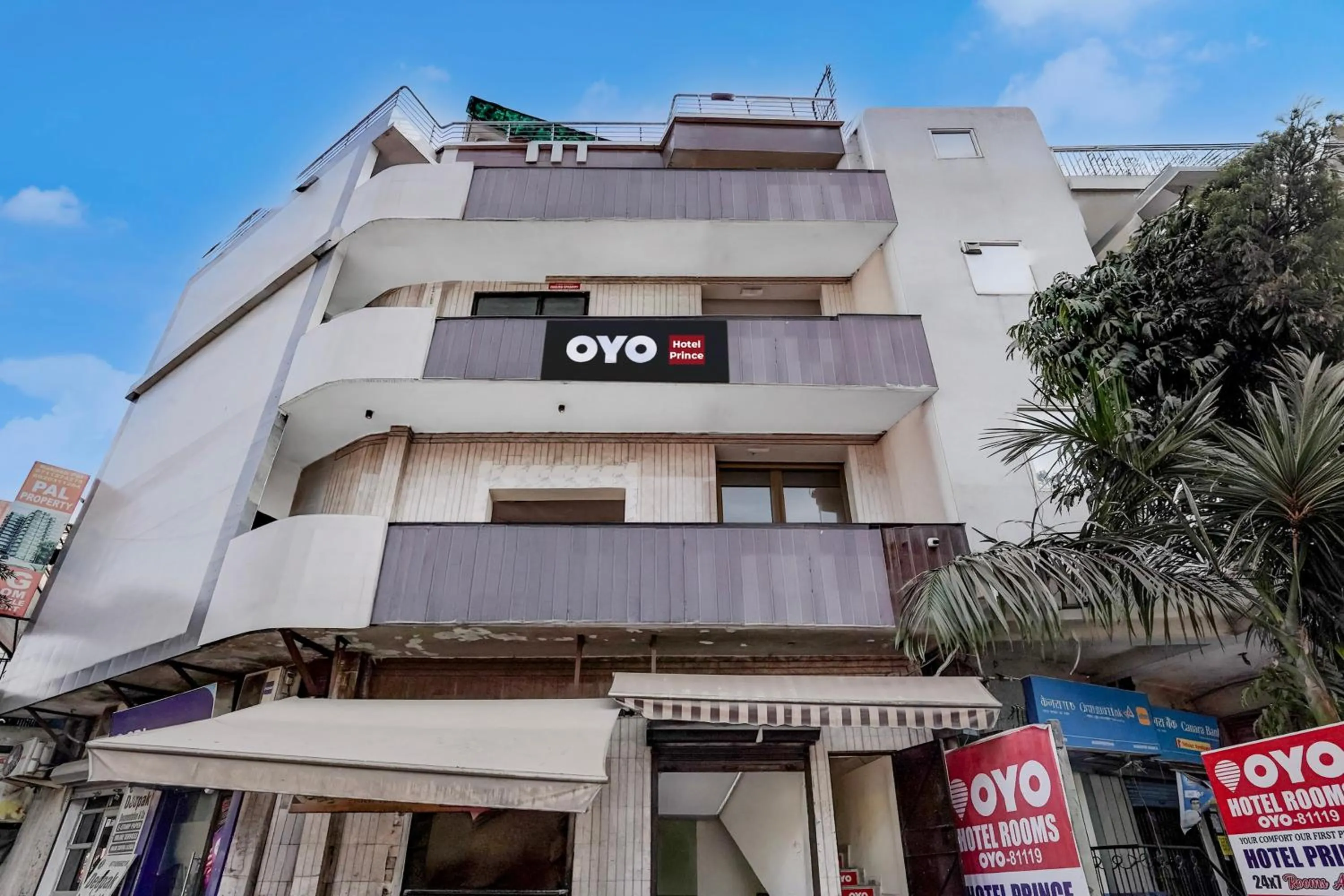 Facade/entrance in Hotel O Prince