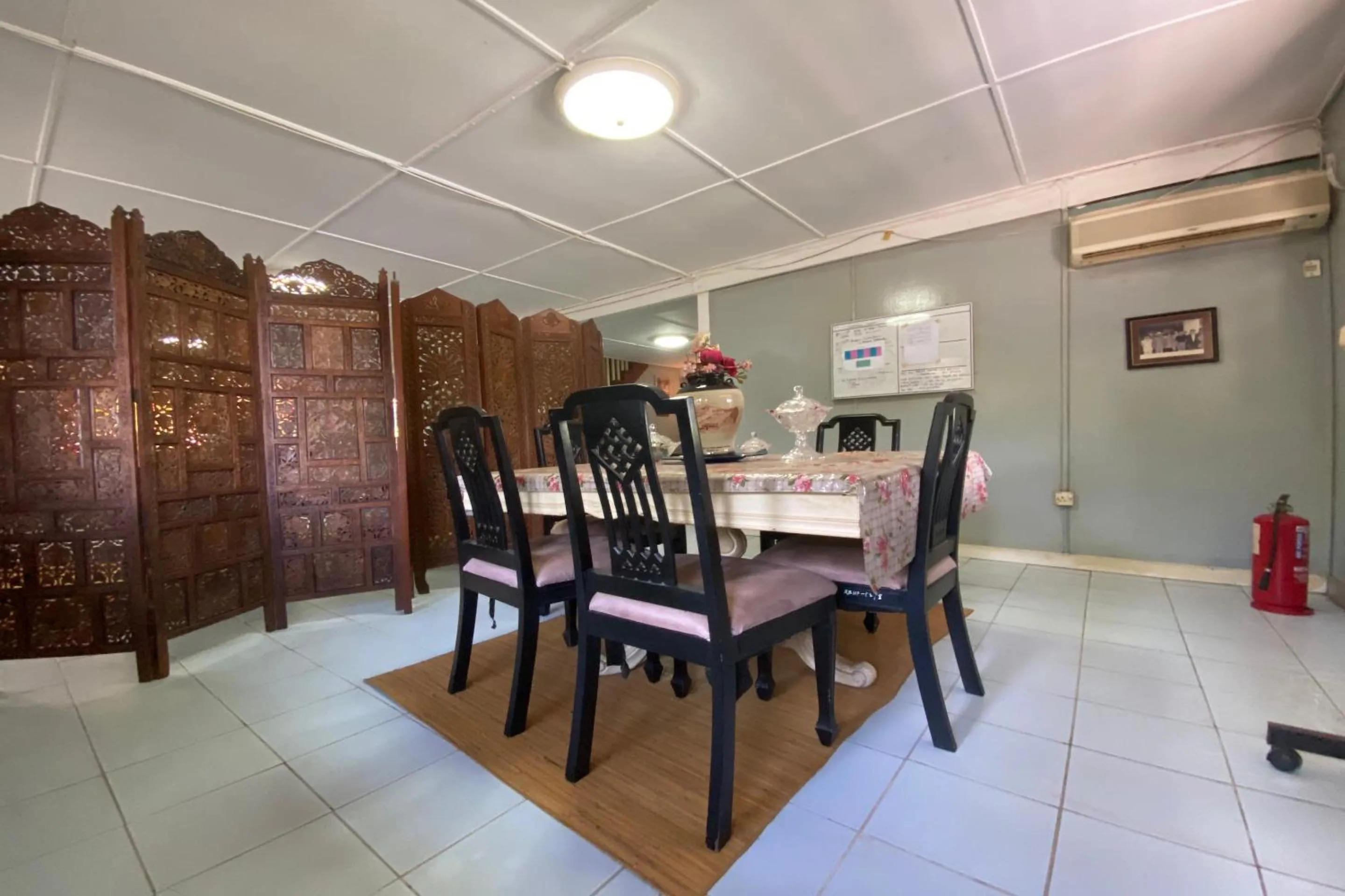 Dining area in Hotel O Rb Homestay & Farms