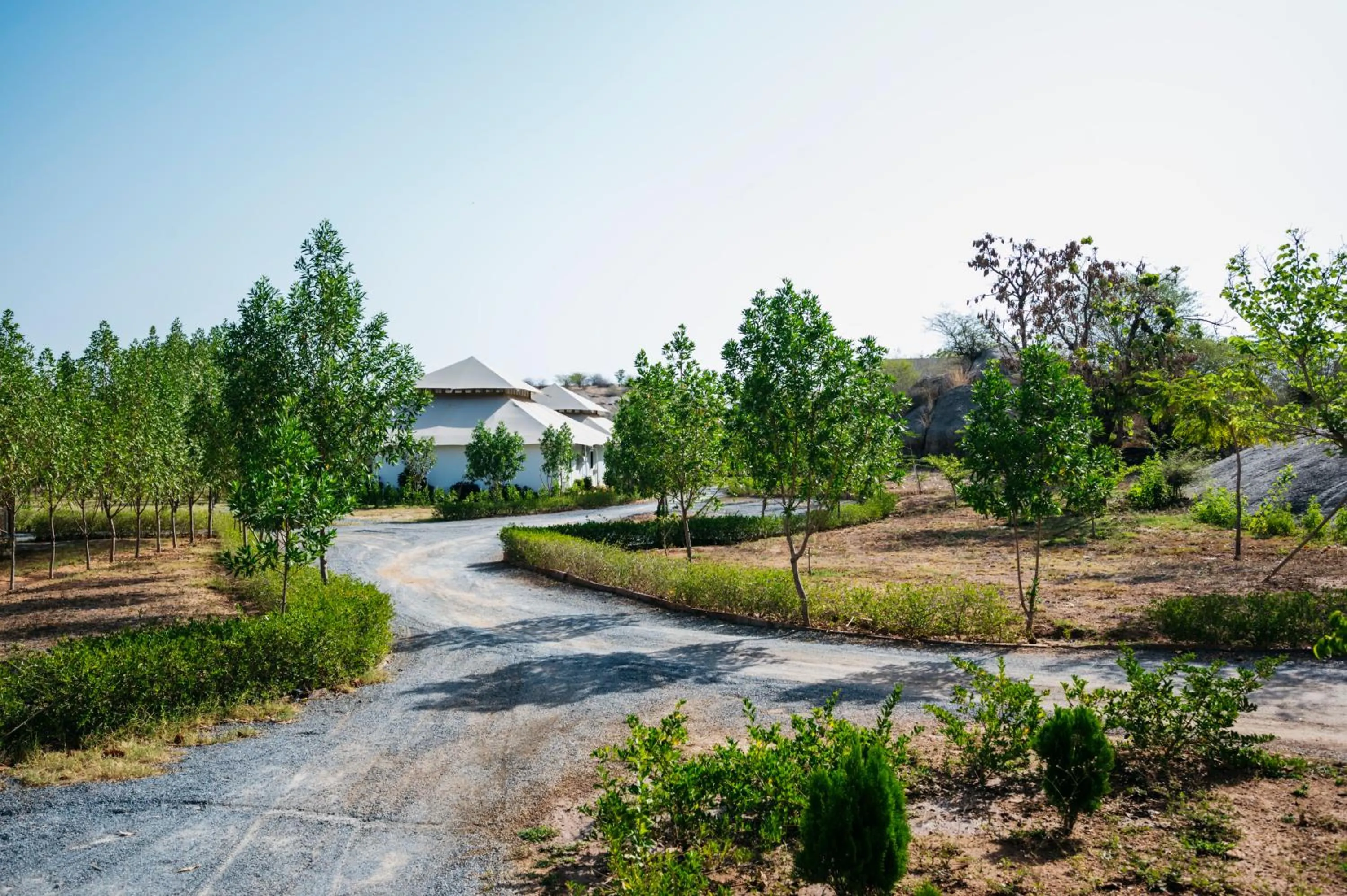 Property building in WelcomHeritage Cheetahgarh Resort & Spa