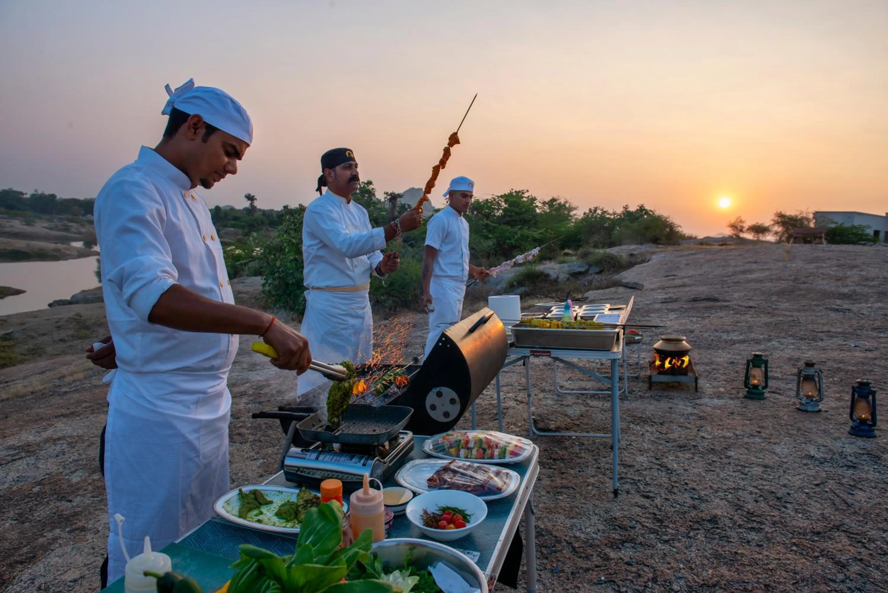 Staff in WelcomHeritage Cheetahgarh Resort & Spa