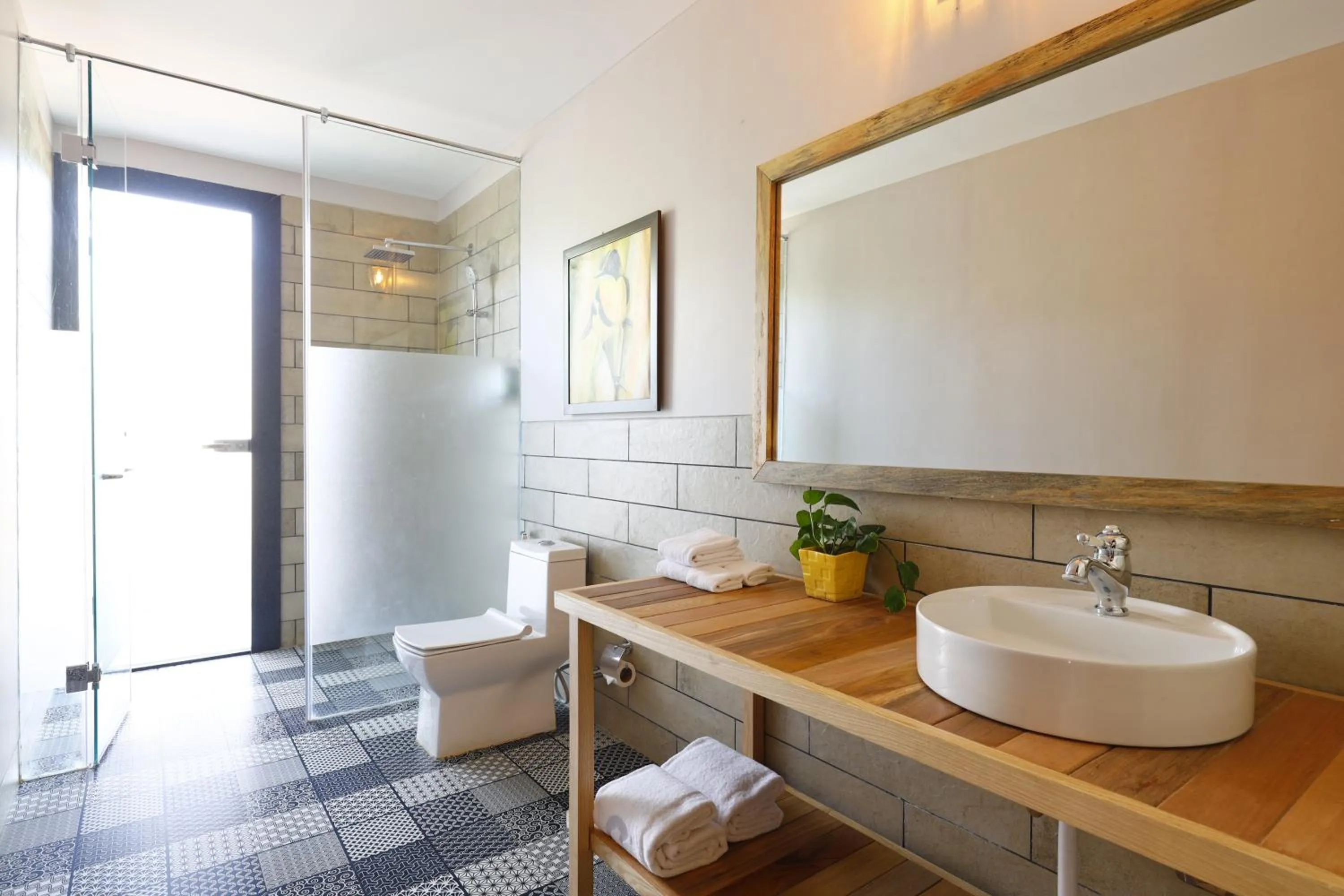 Bathroom in WelcomHeritage Cheetahgarh Resort & Spa