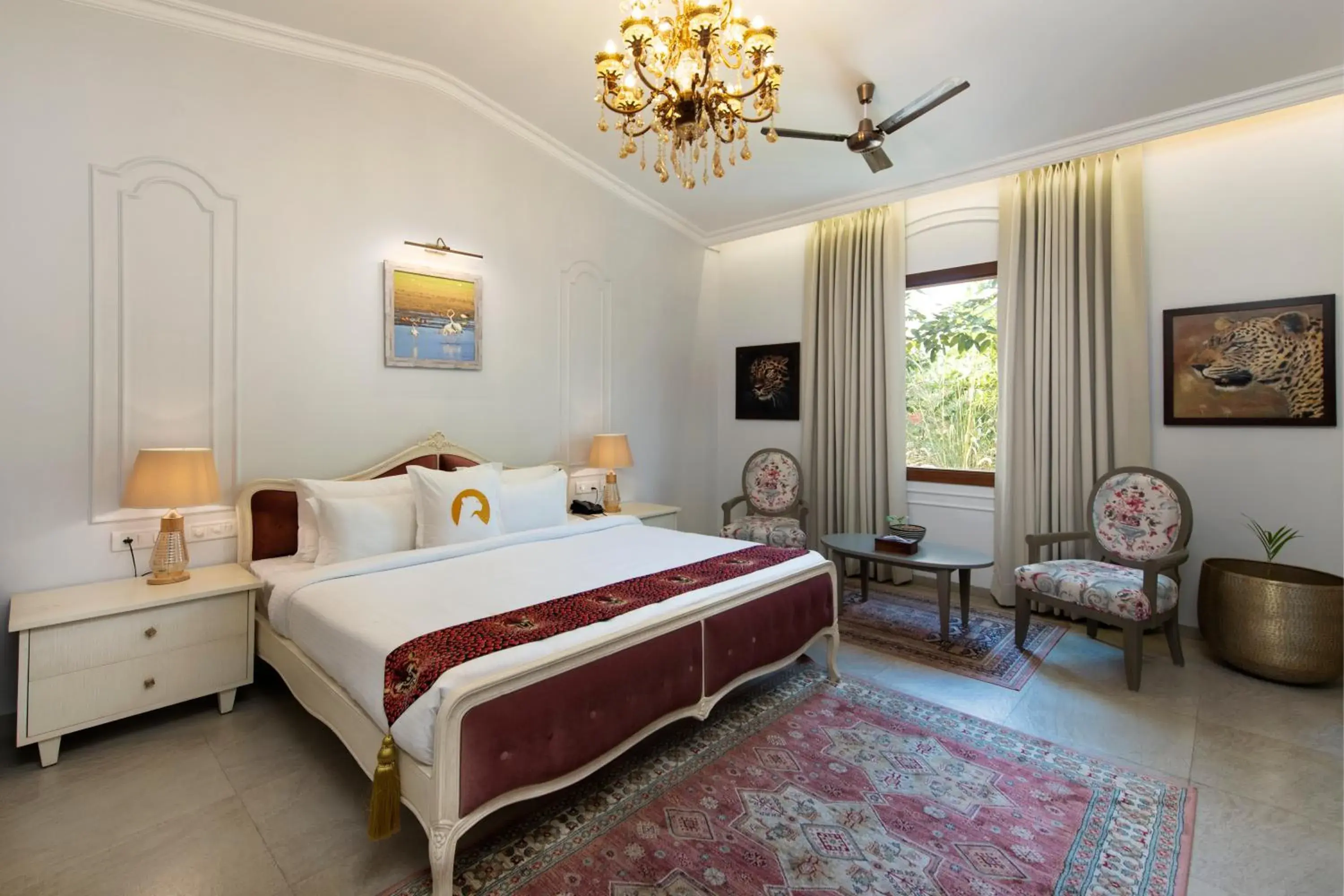 Chalet with Garden View in WelcomHeritage Cheetahgarh Resort & Spa Chalet with Garden View in WelcomHeritage Cheetahgarh Resort & Spa