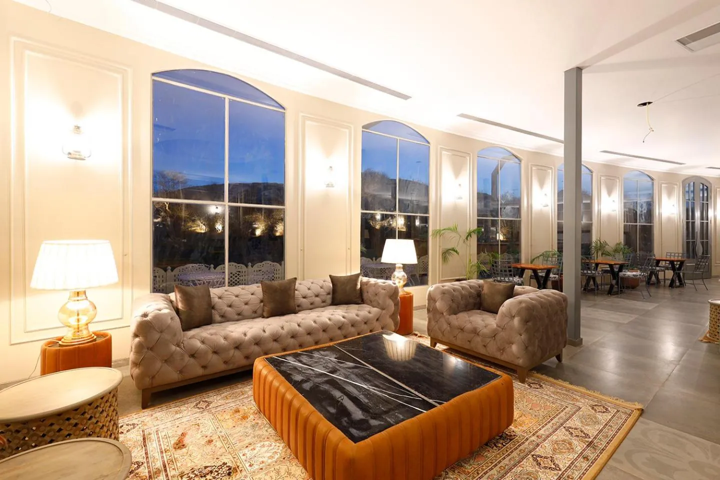 Lobby or reception in WelcomHeritage Cheetahgarh Resort & Spa