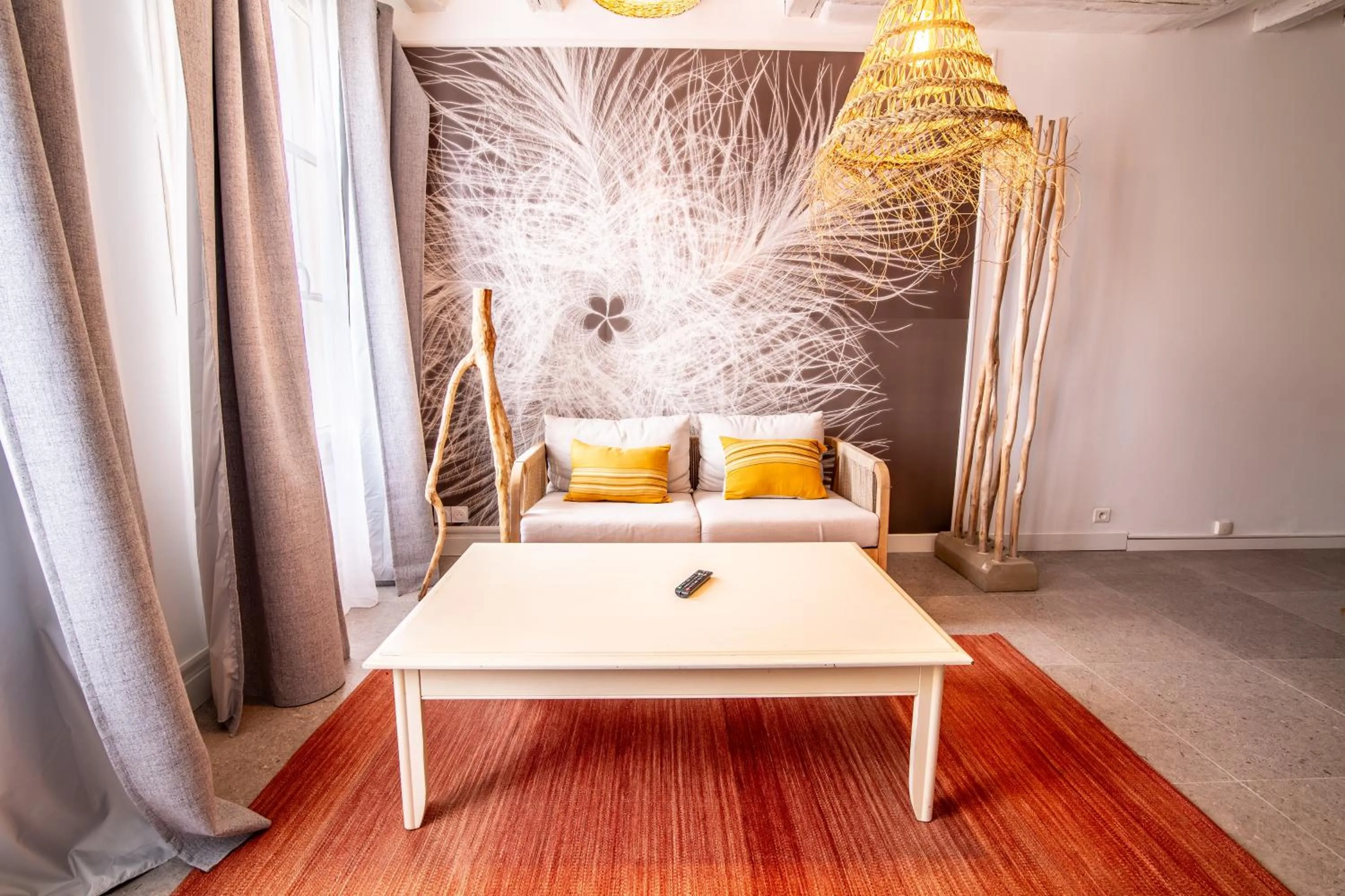 Living room in LE DUPE