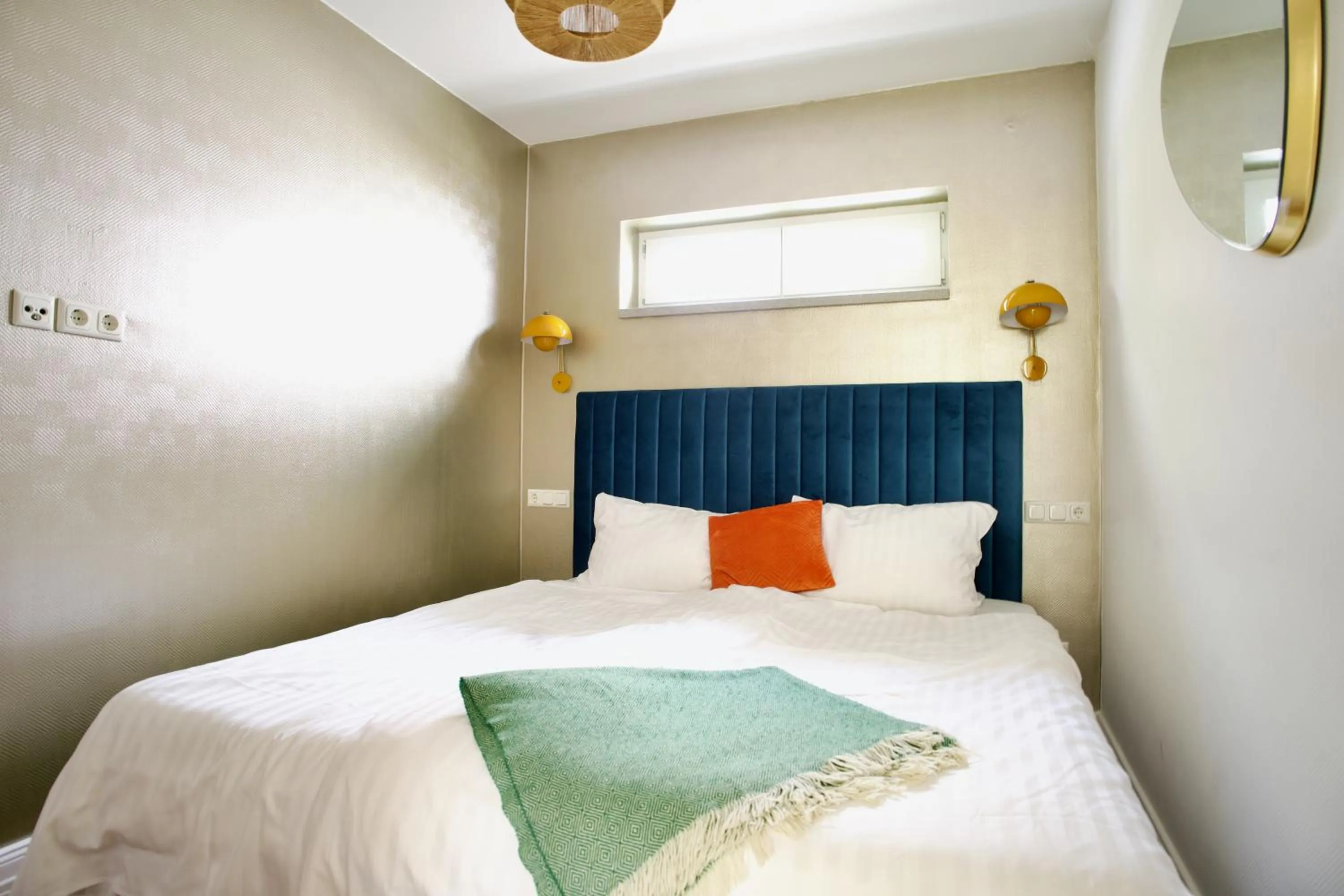 Bed in Apartments Les Jardins