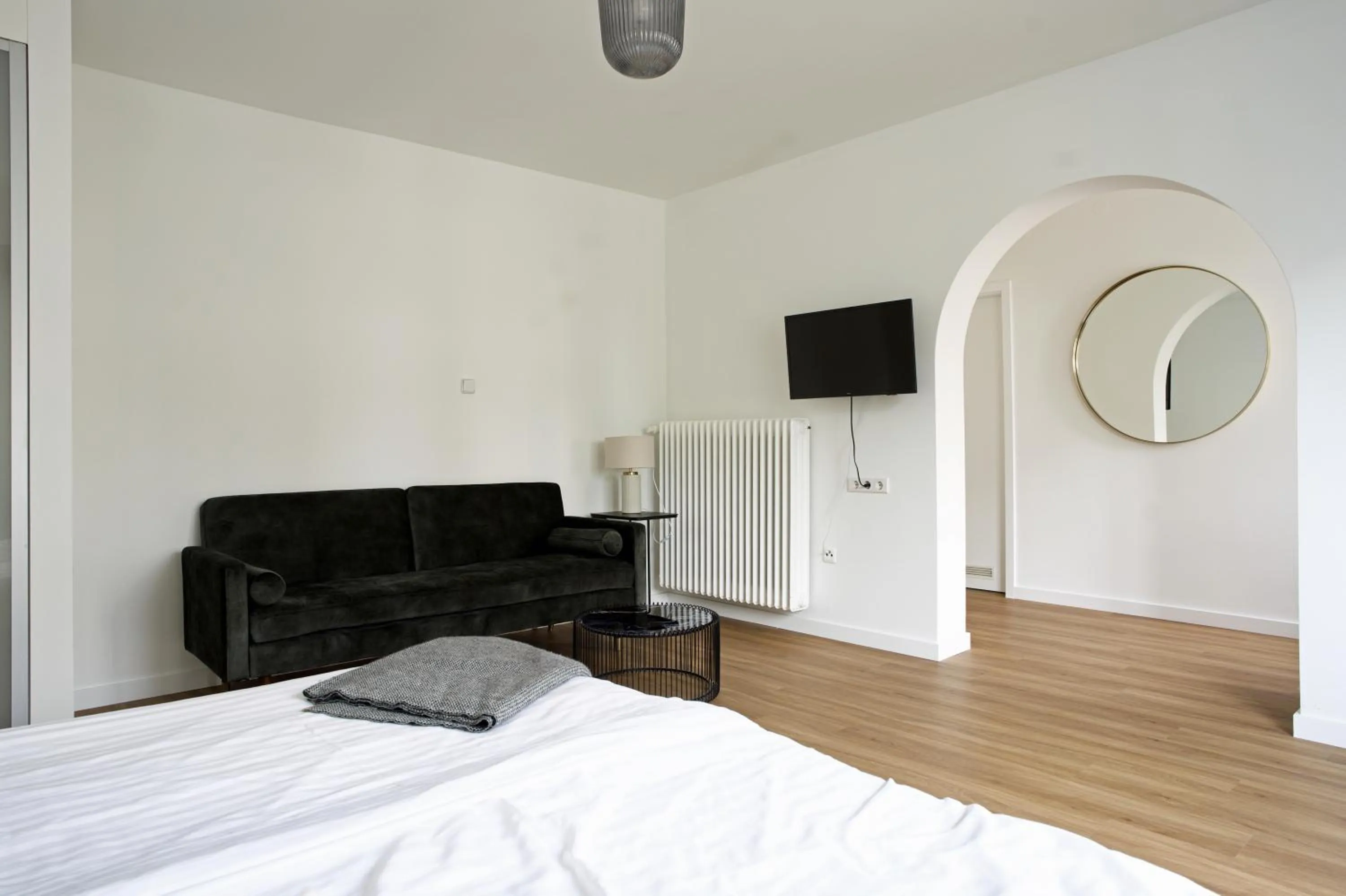 Bed in Apartments Les Jardins