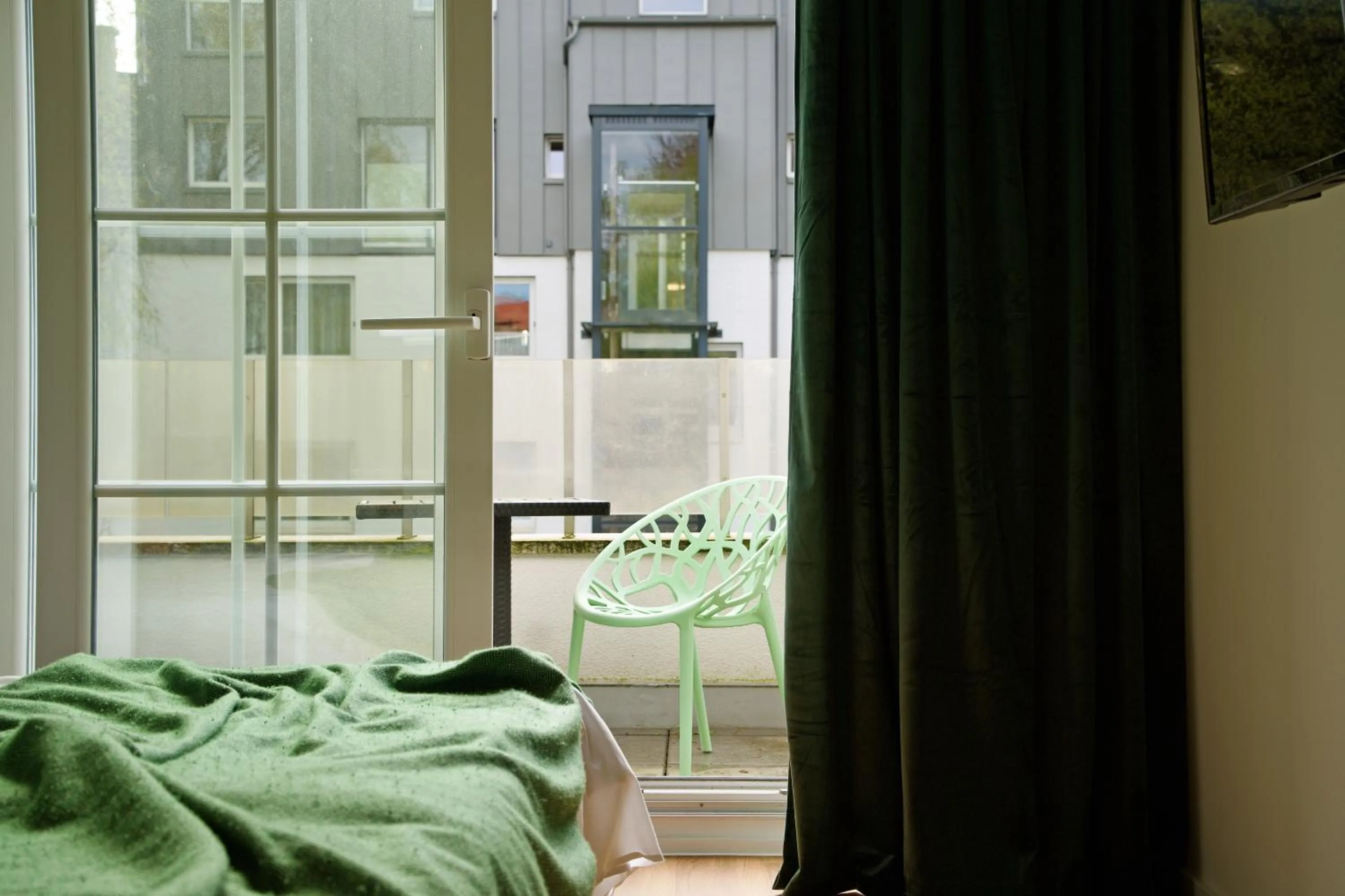 Bed in Apartments Les Jardins