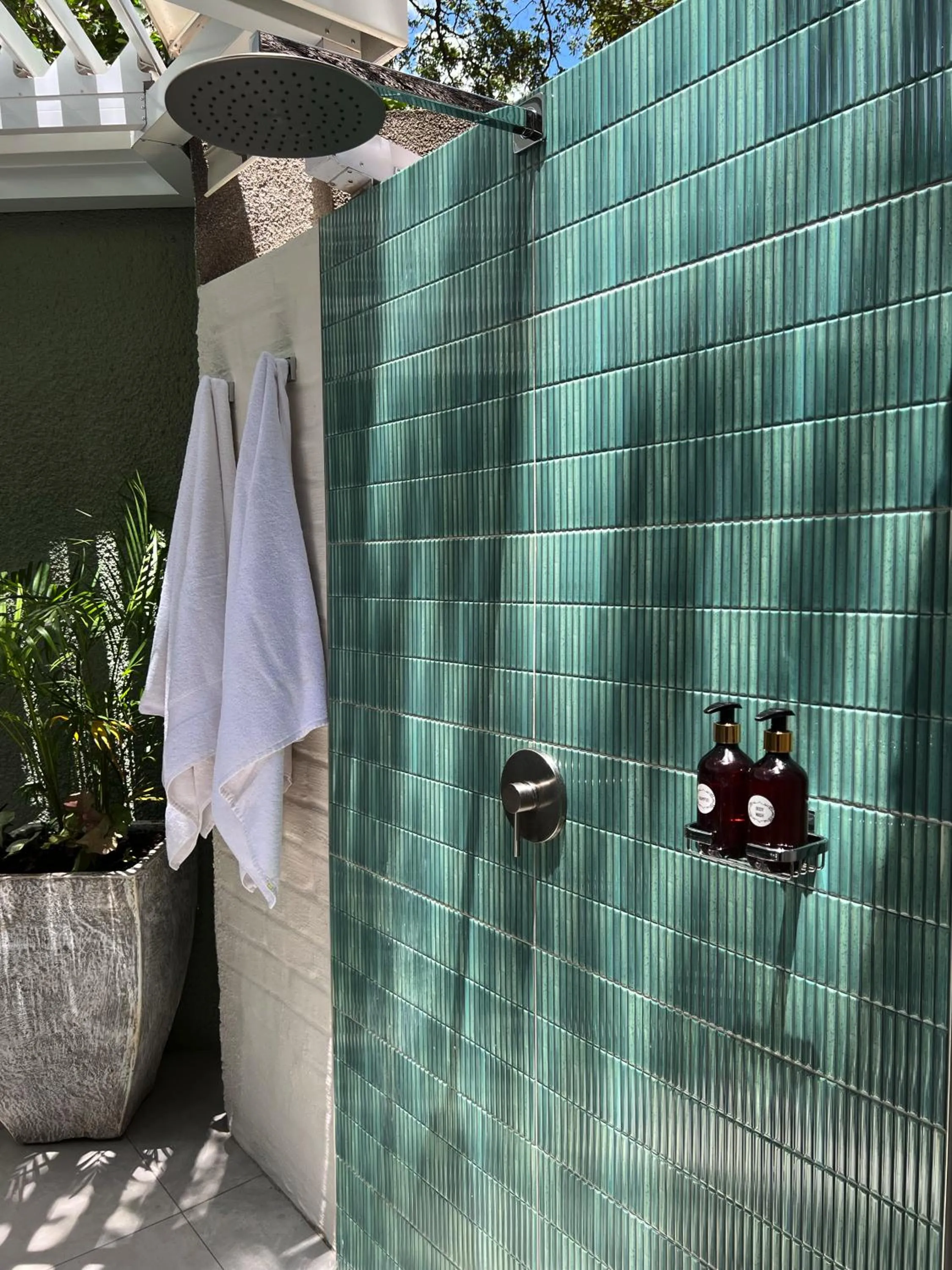 Shower in Pamarah Lodge