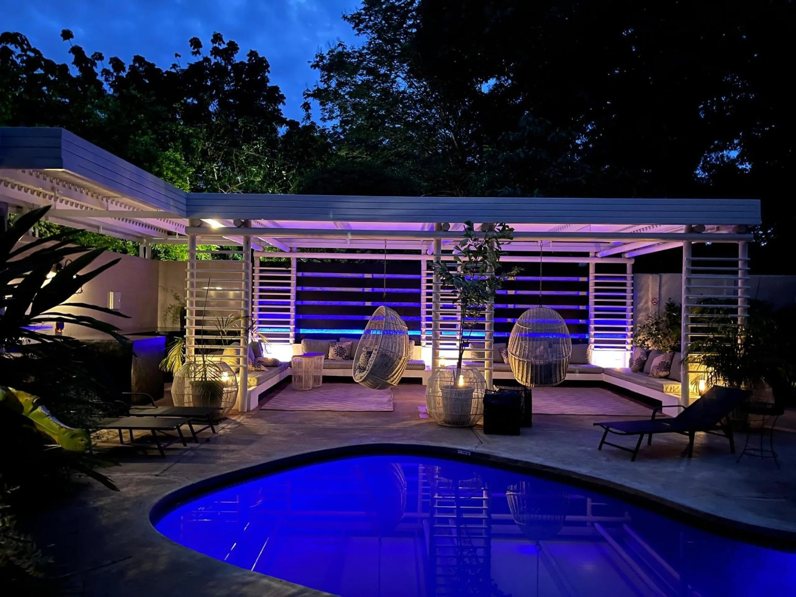 Patio in Pamarah Lodge