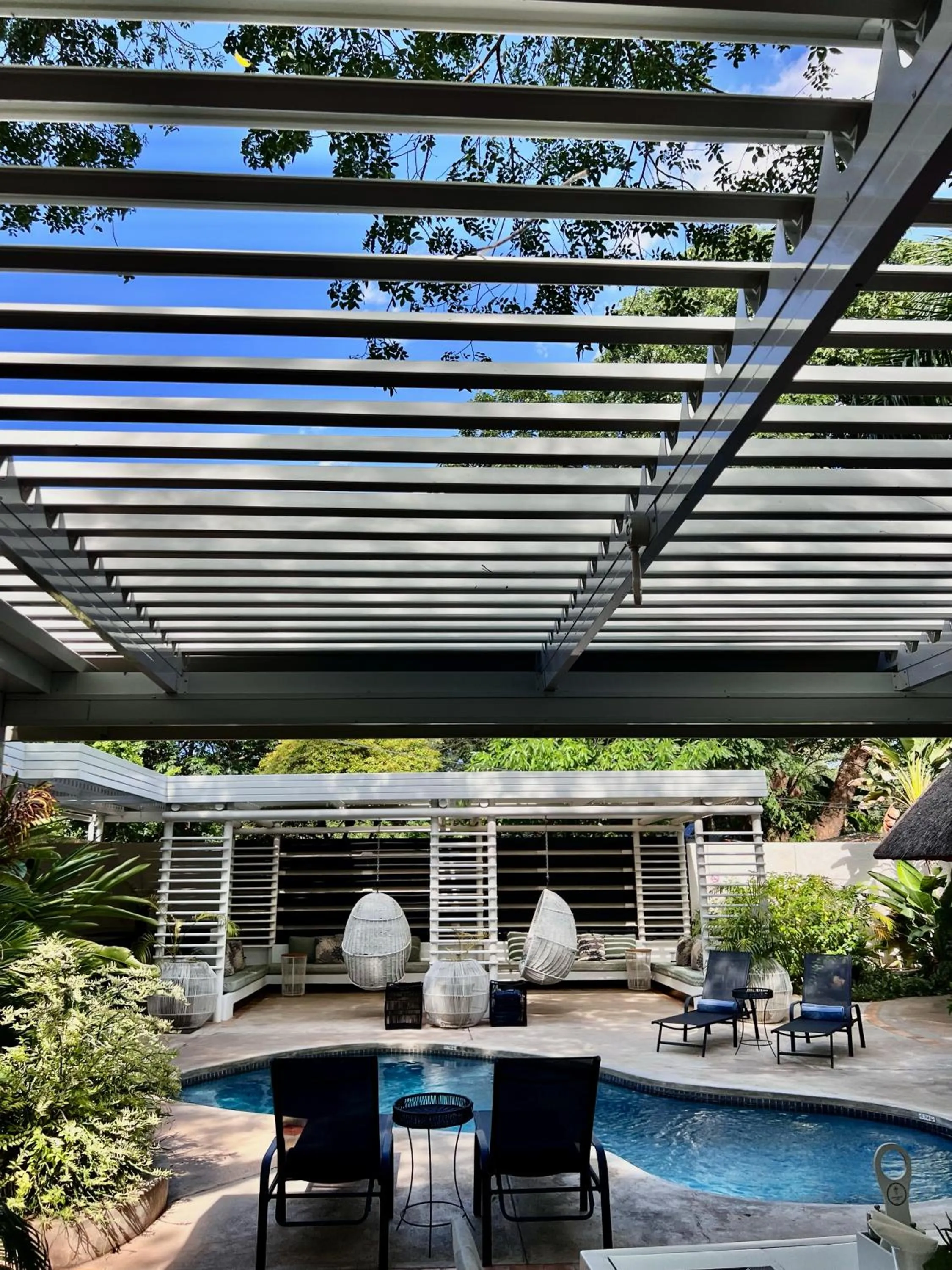 Patio in Pamarah Lodge