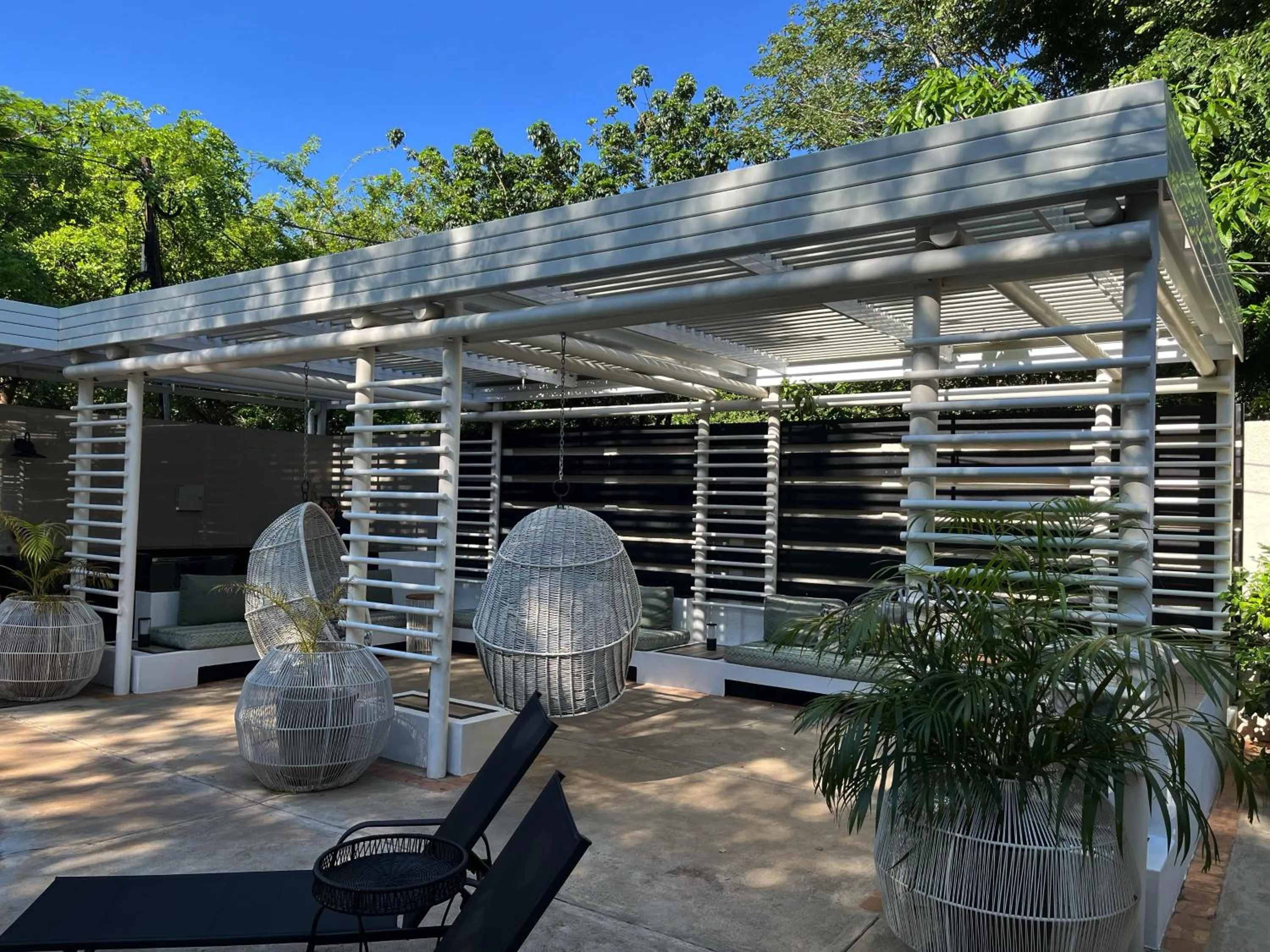 Patio in Pamarah Lodge