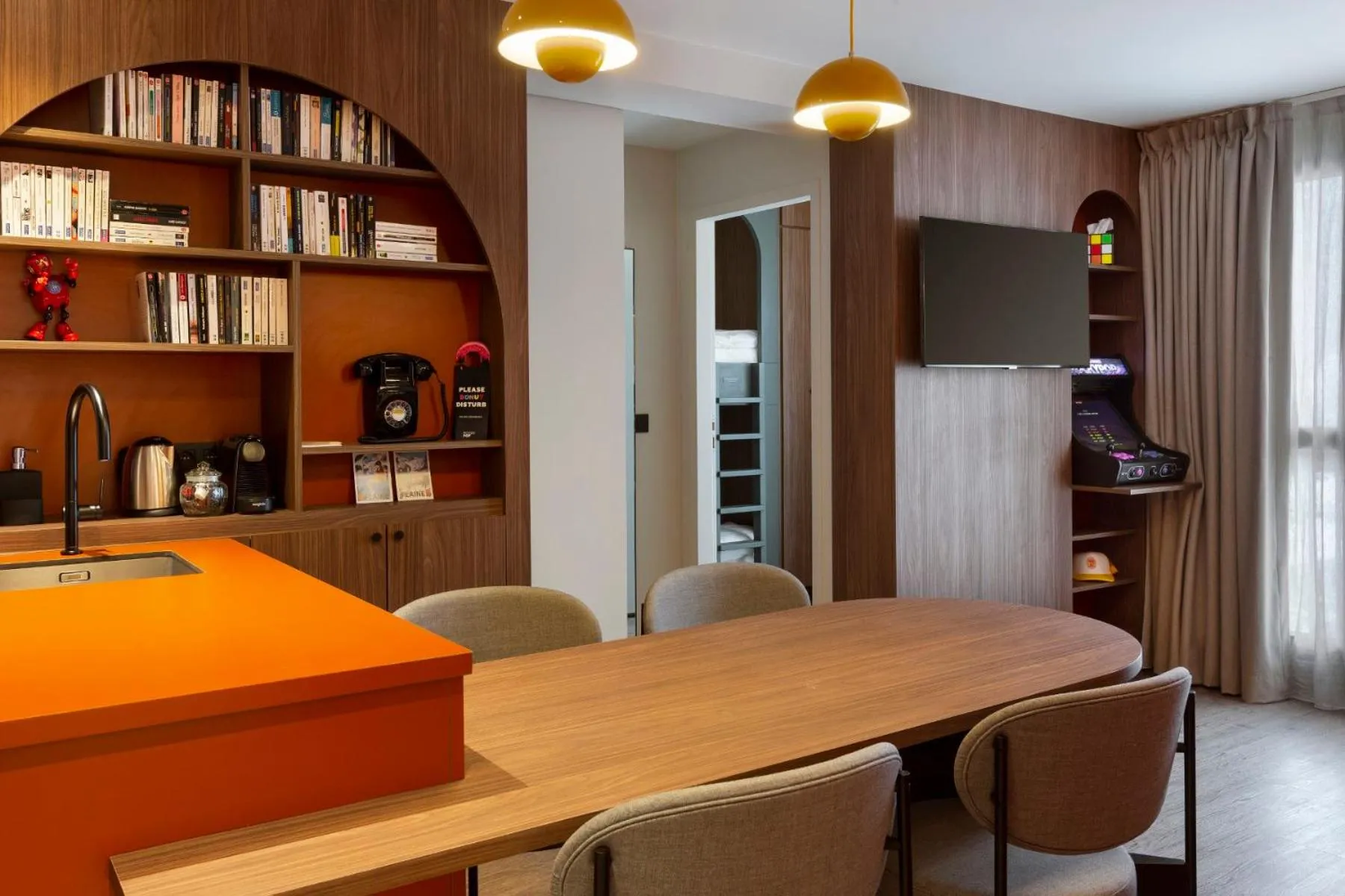 Dining area in RockyPop Flaine Hotel & Spa