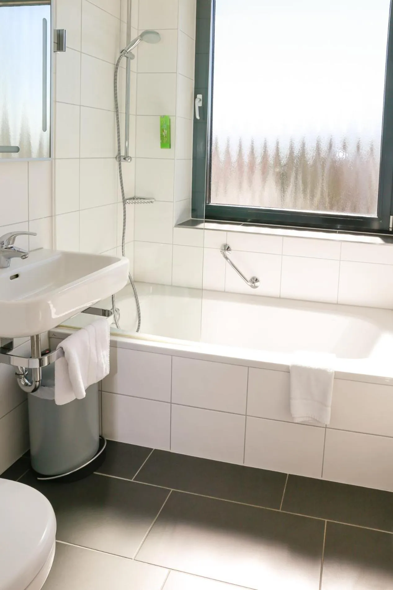 Shower in Hotel Knorz