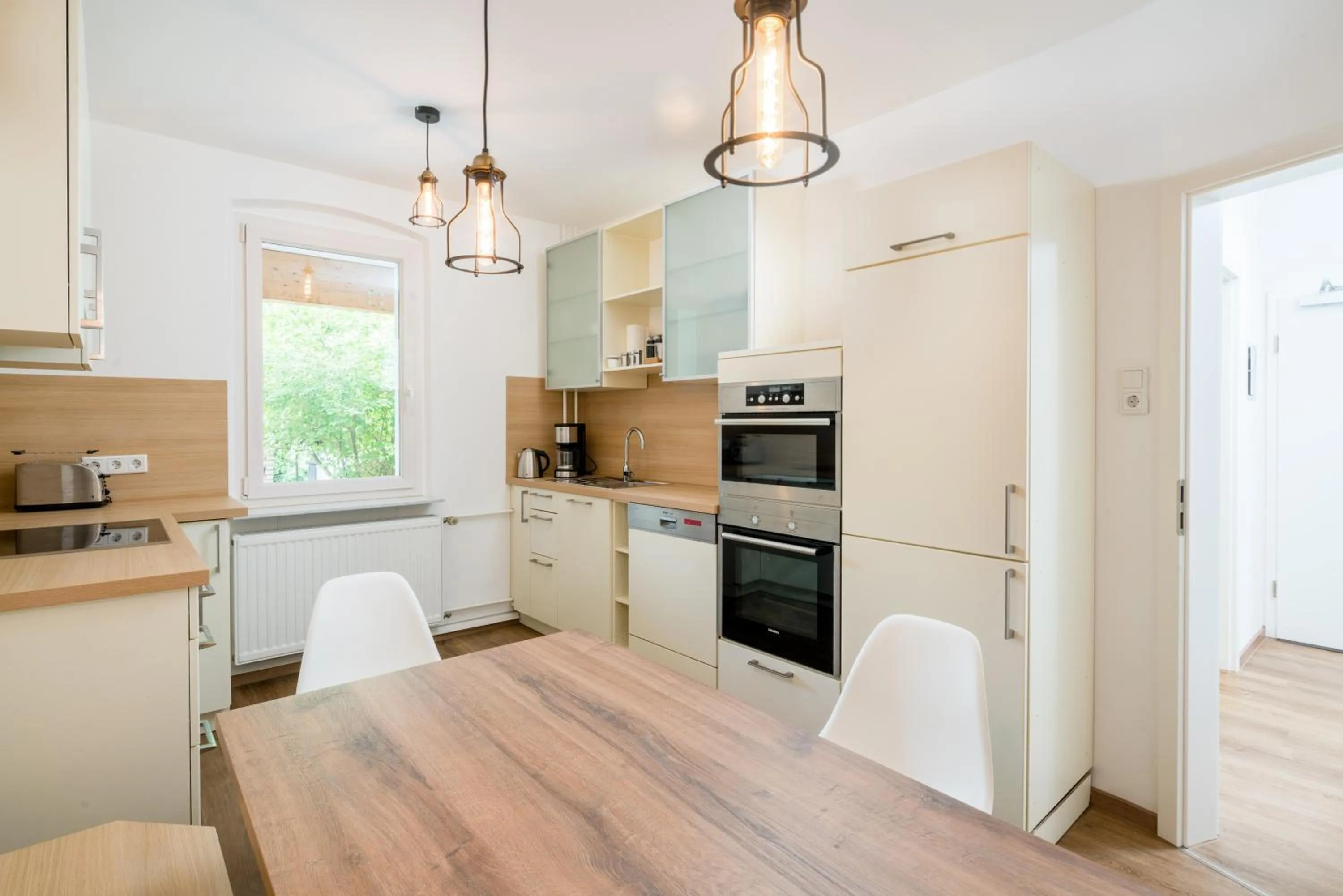 Kitchen or kitchenette in Hotel Knorz