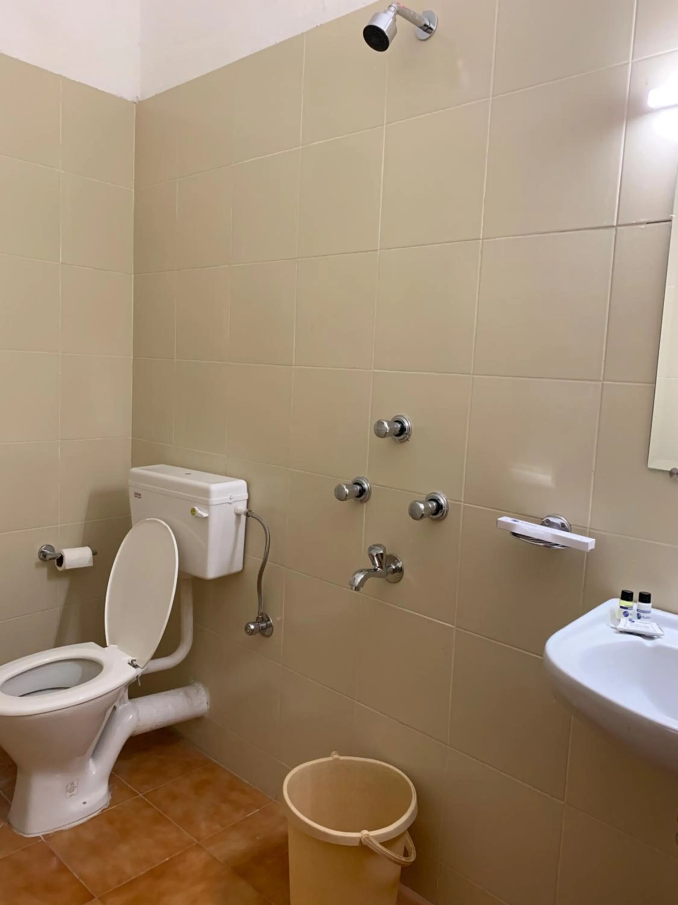 Bathroom in Hotel Saluja