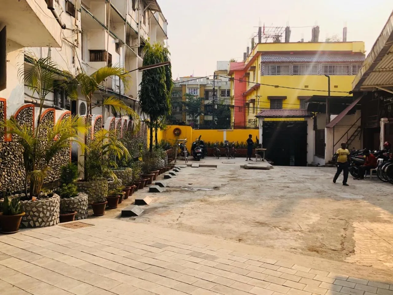 Property building in Hotel Saluja