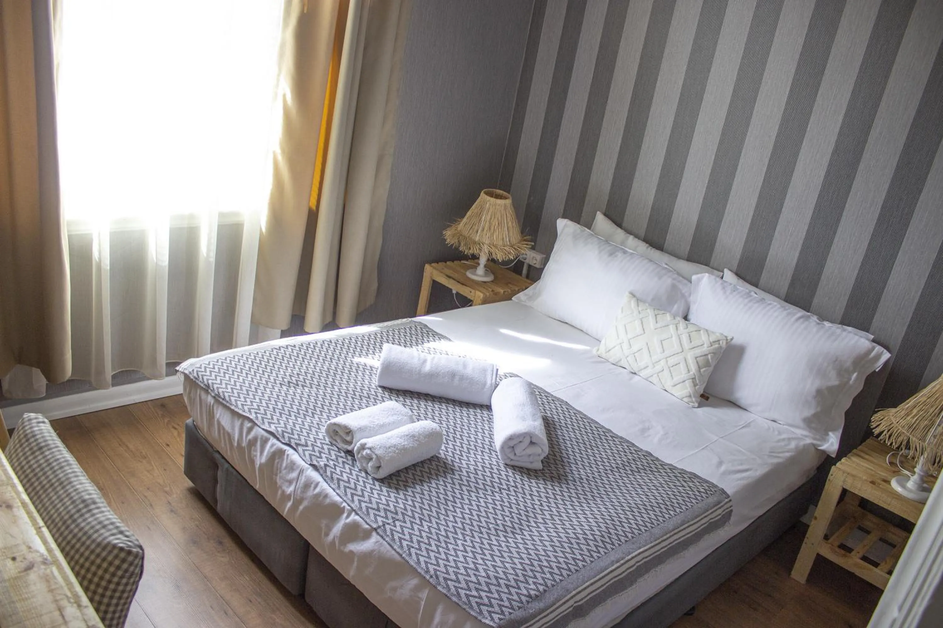 Bed in Ikigai Hotel Villa Rıfat