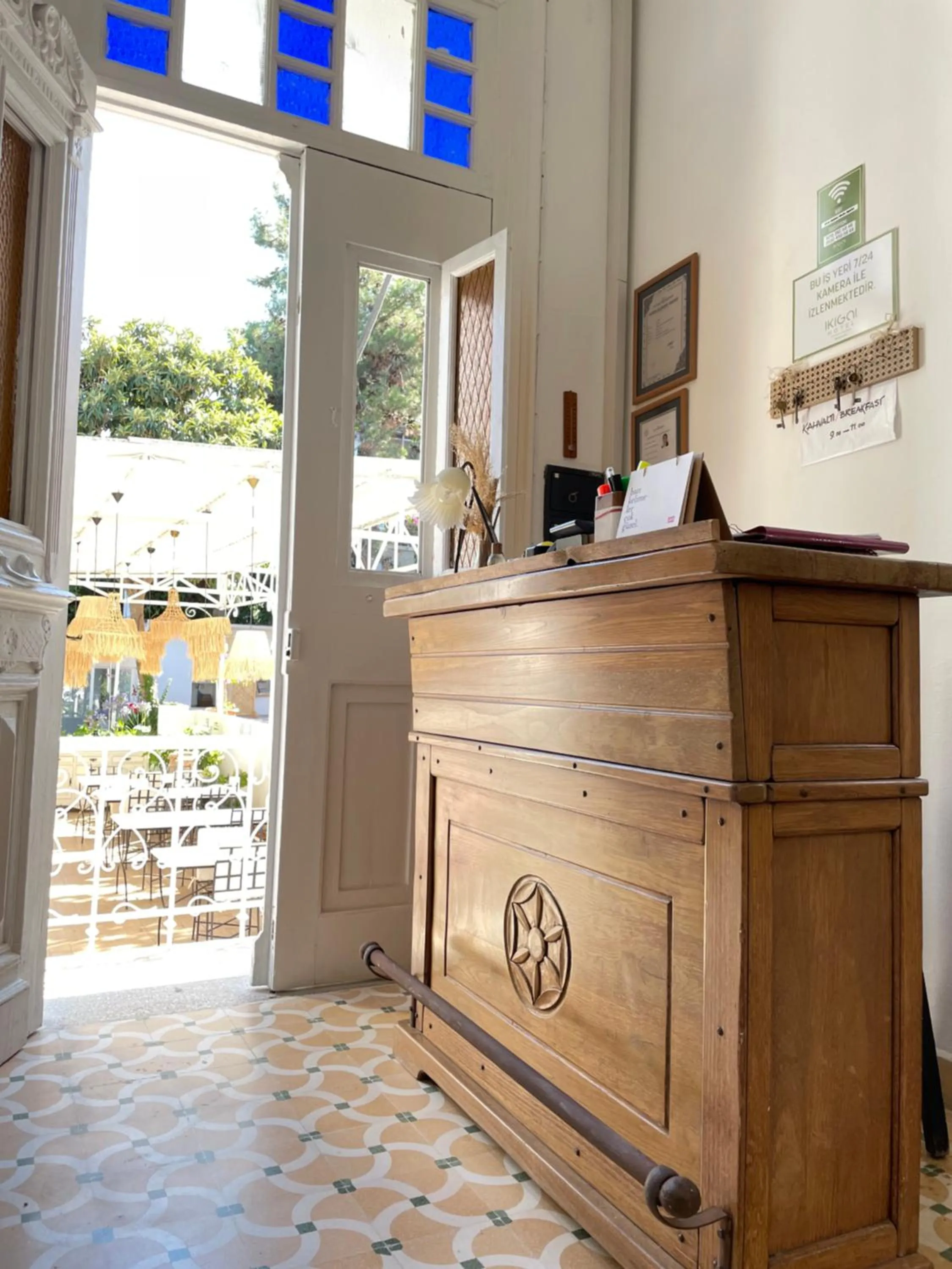 Lobby or reception in Ikigai Hotel Villa Rıfat