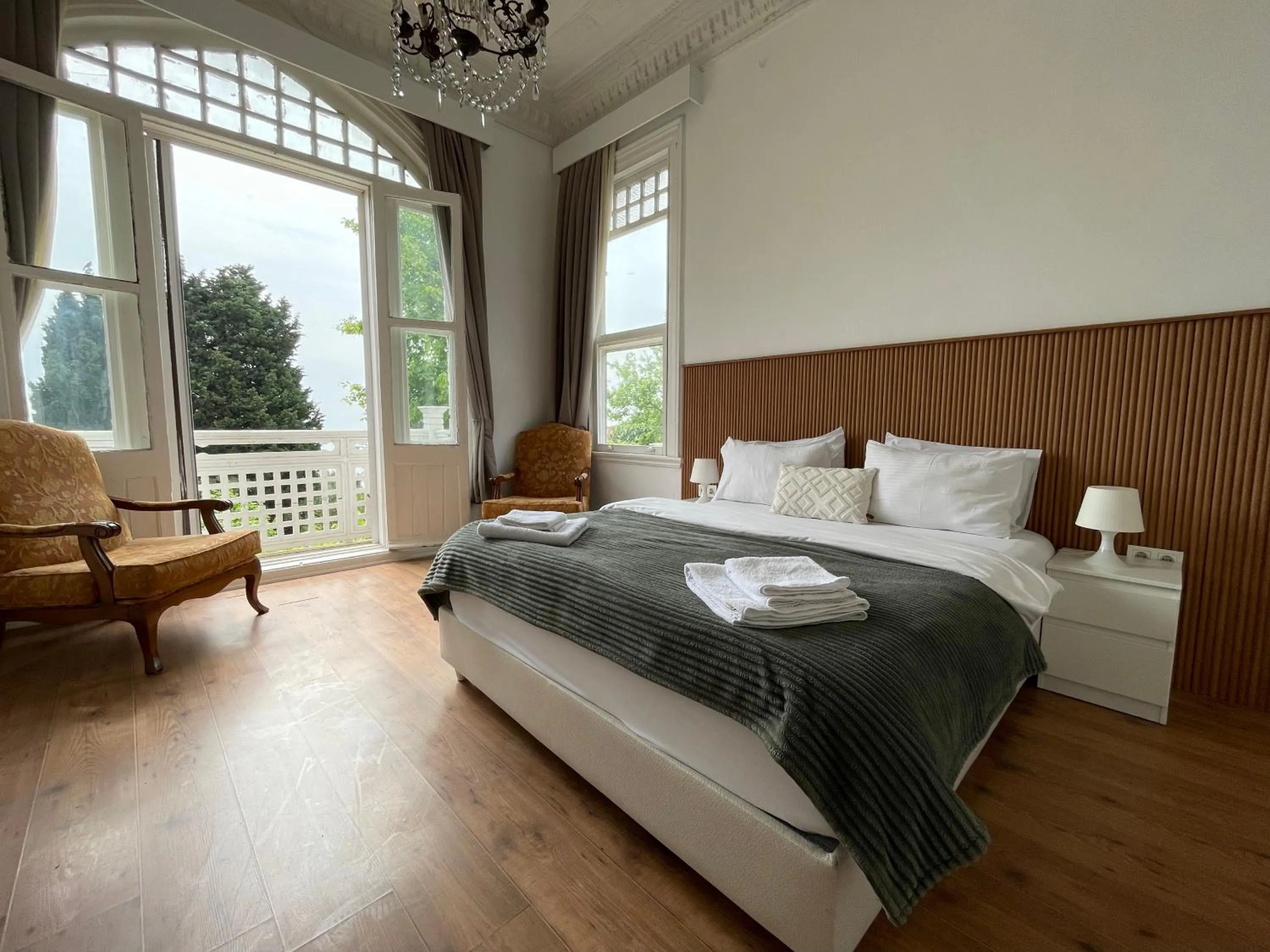 View (from property/room), Bed in Ikigai Hotel Villa Rıfat