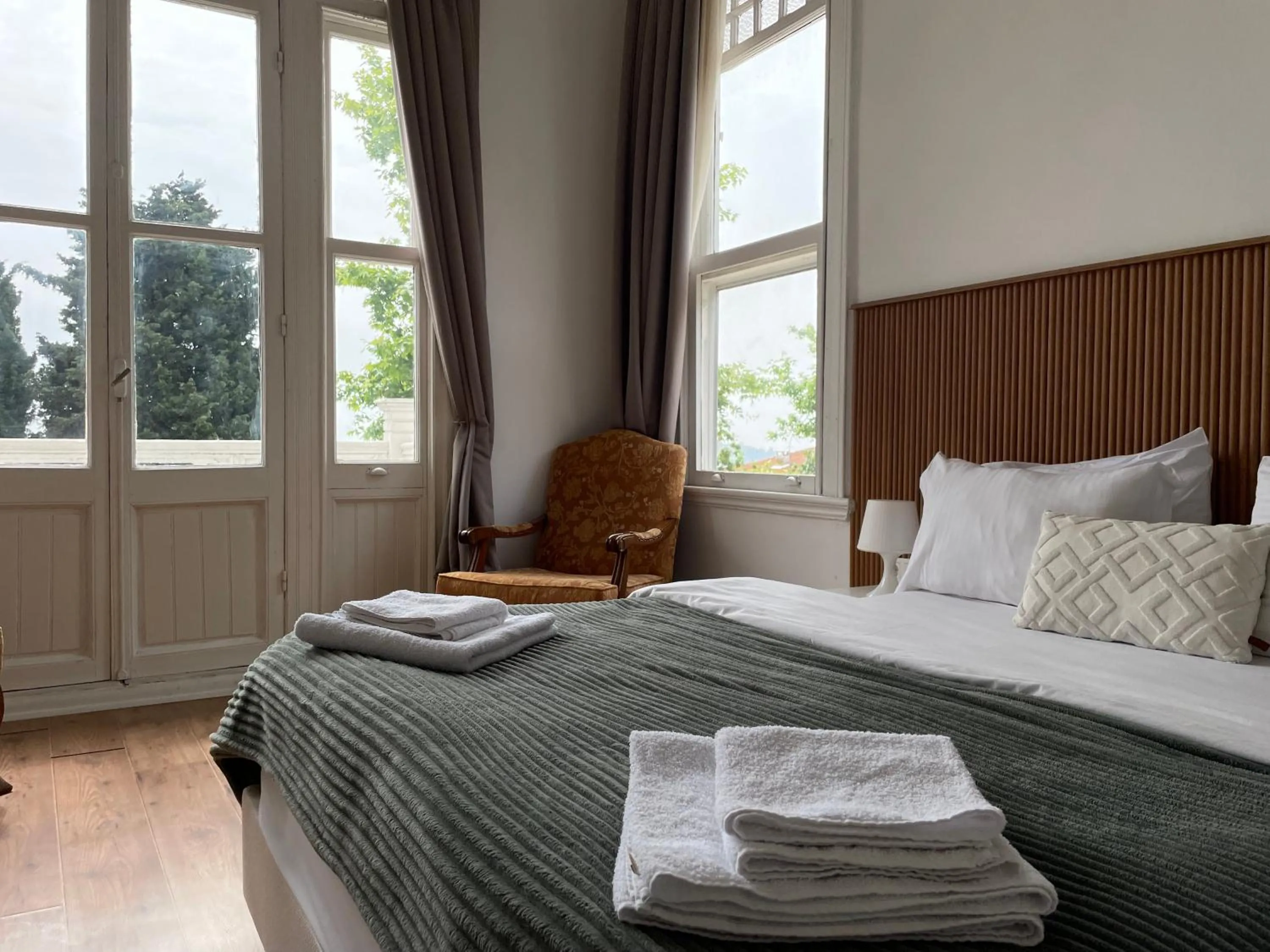 Bed in Ikigai Hotel Villa Rıfat