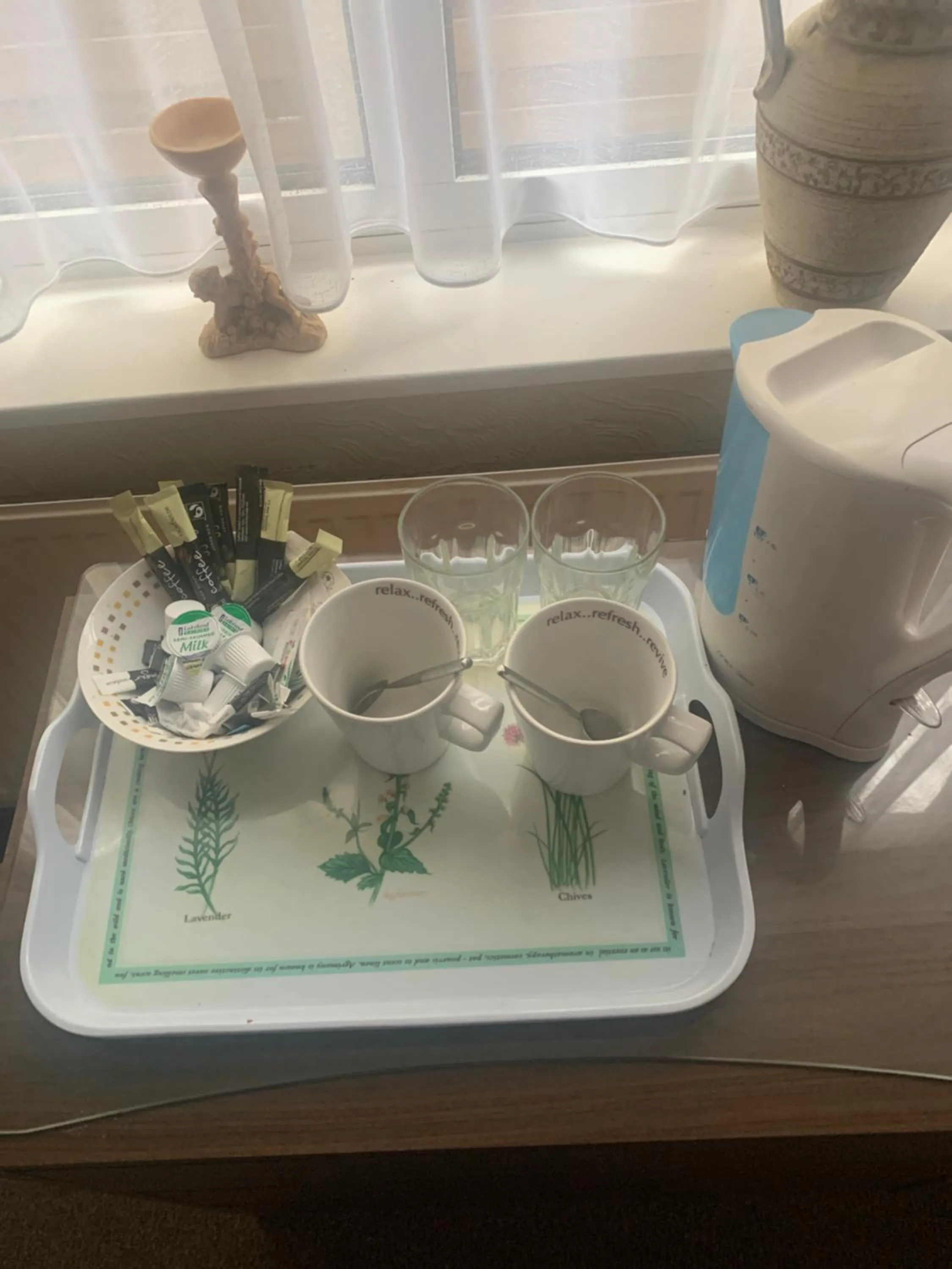 Coffee/tea facilities in roosevelt lodge