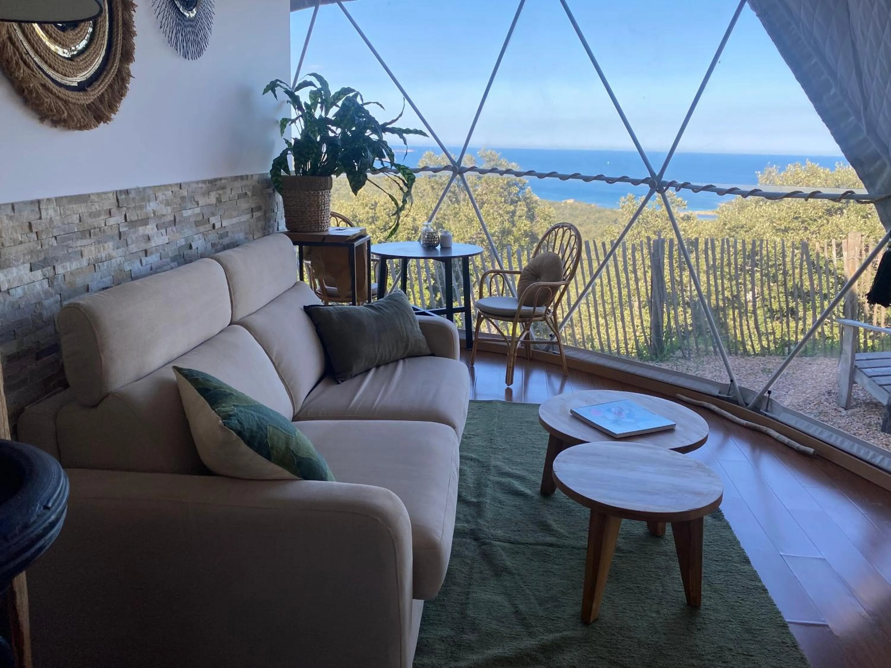 Natural landscape in Domaine de Sonia - Logements éco-insolites