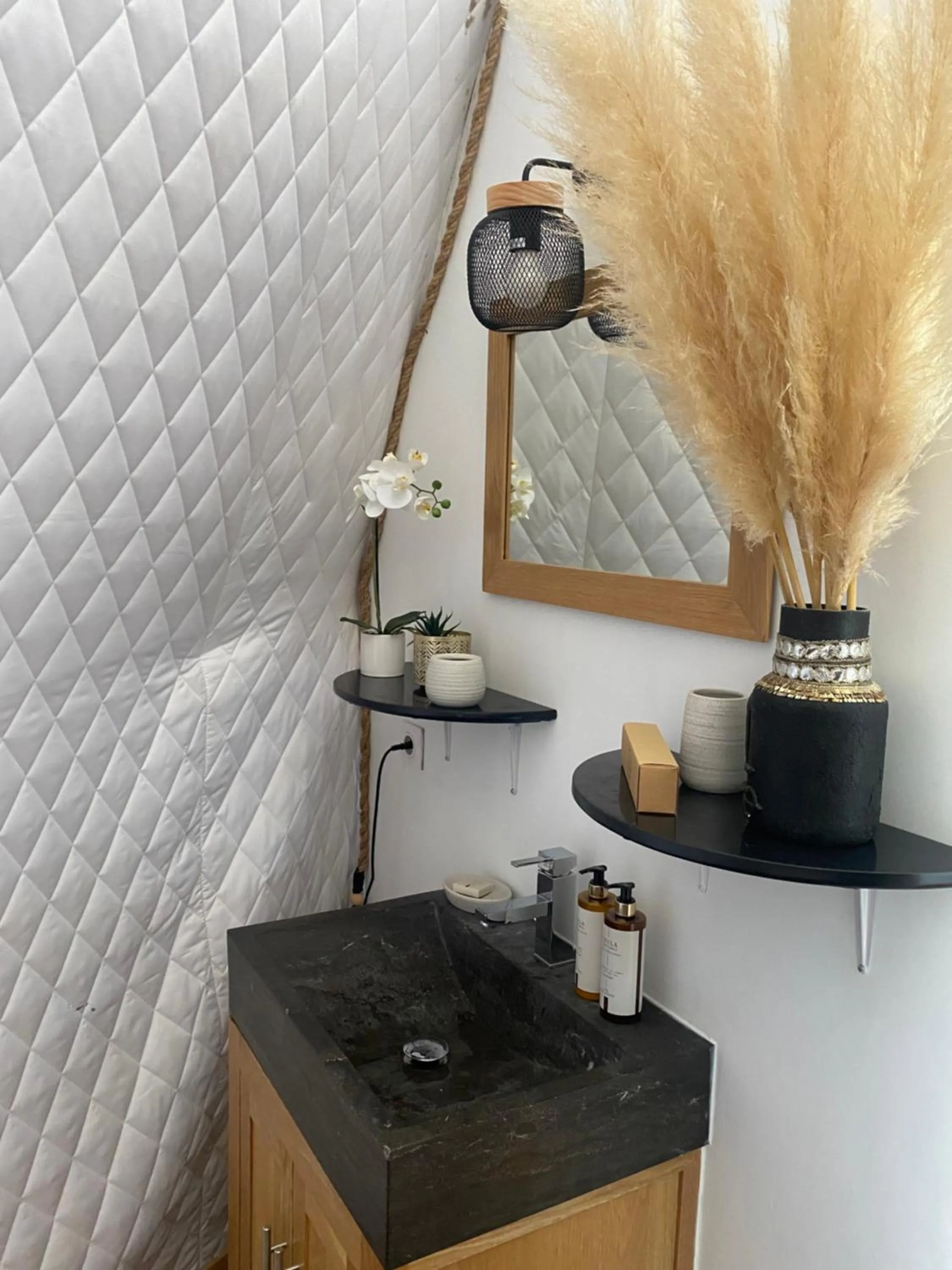 Bathroom in Domaine de Sonia - Logements éco-insolites