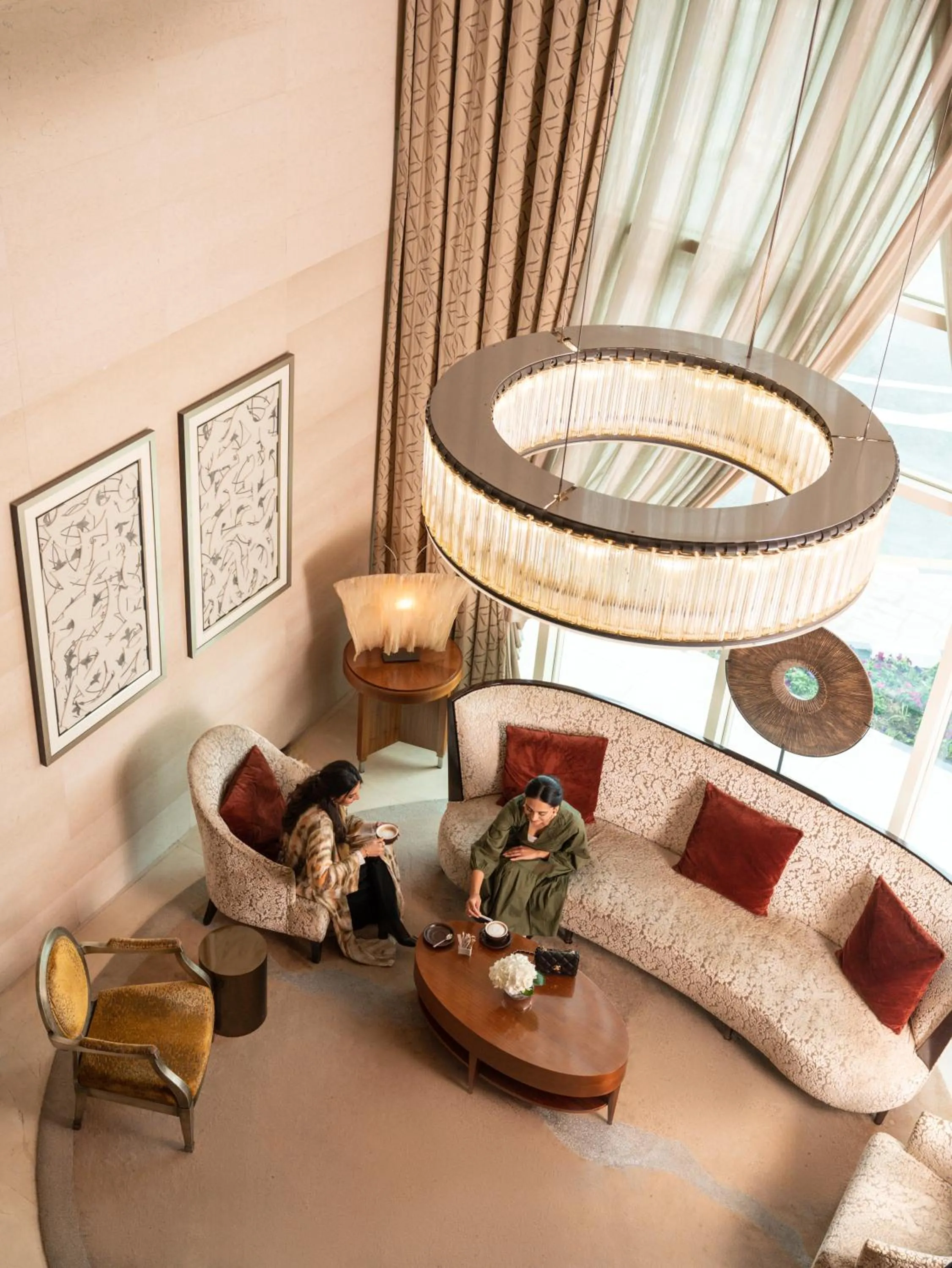 Seating area in Mövenpick Hotel Al Khobar