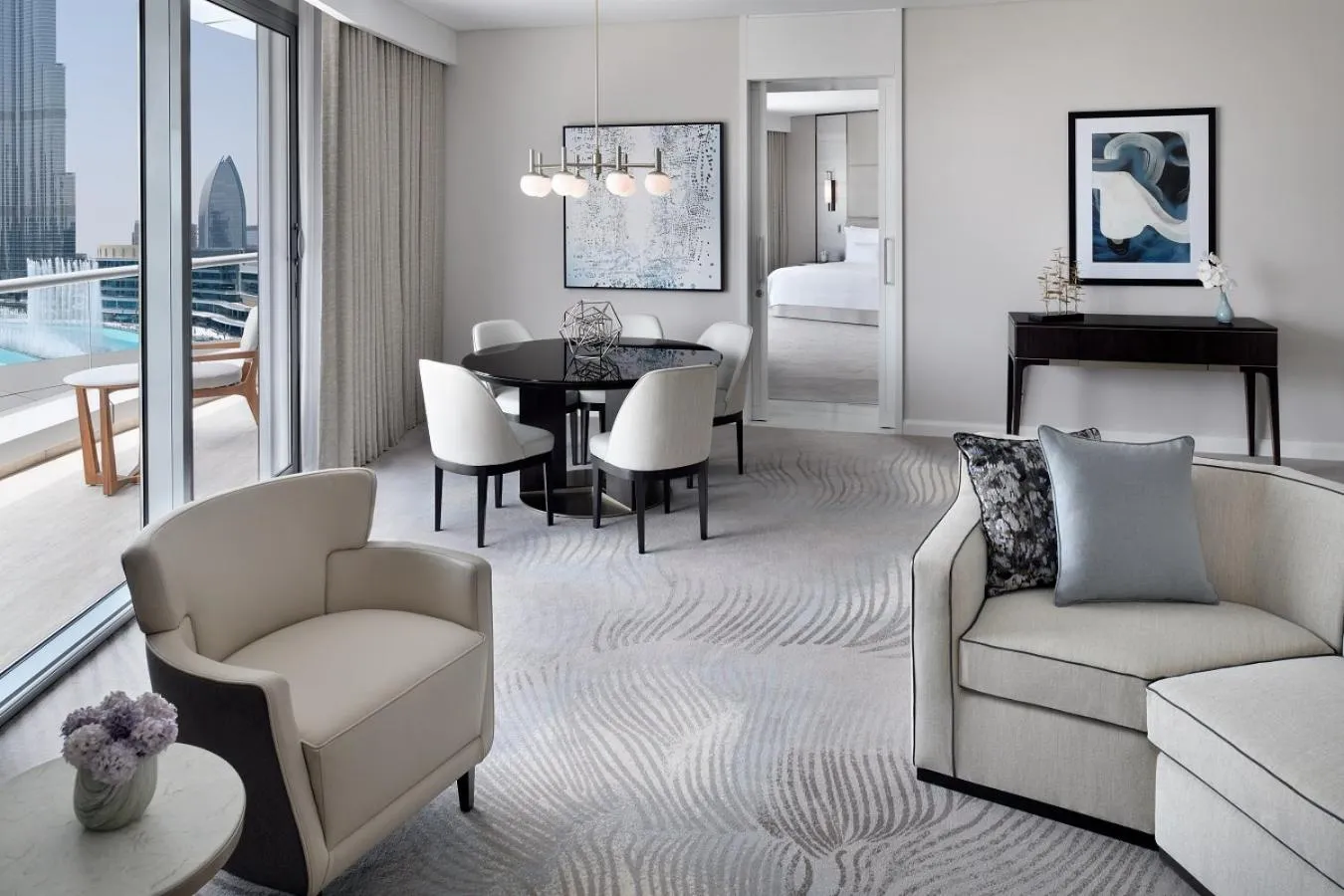 Living room, Bed in Address Downtown