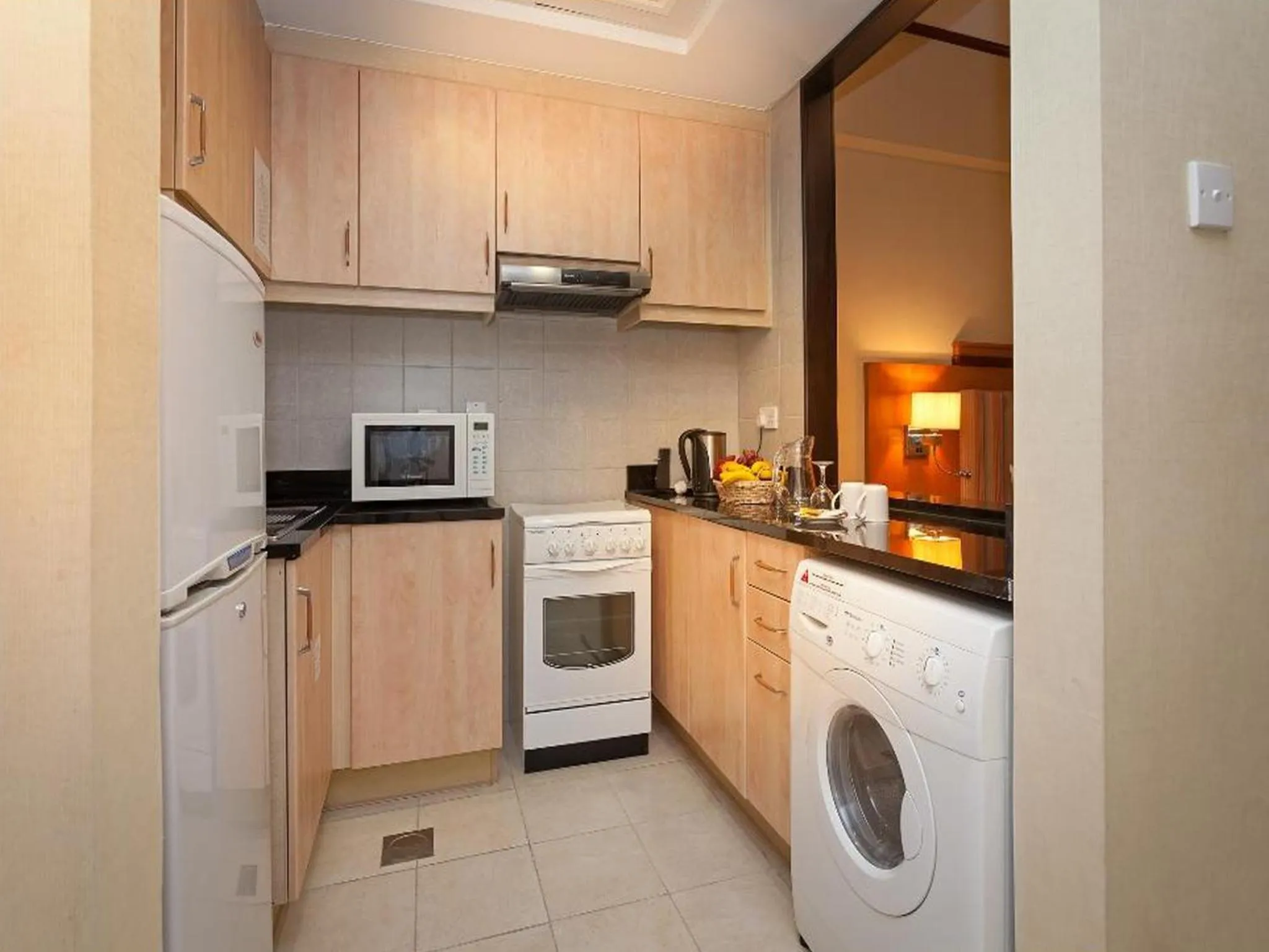 kitchen in Chelsea Gardens Hotel Apartment