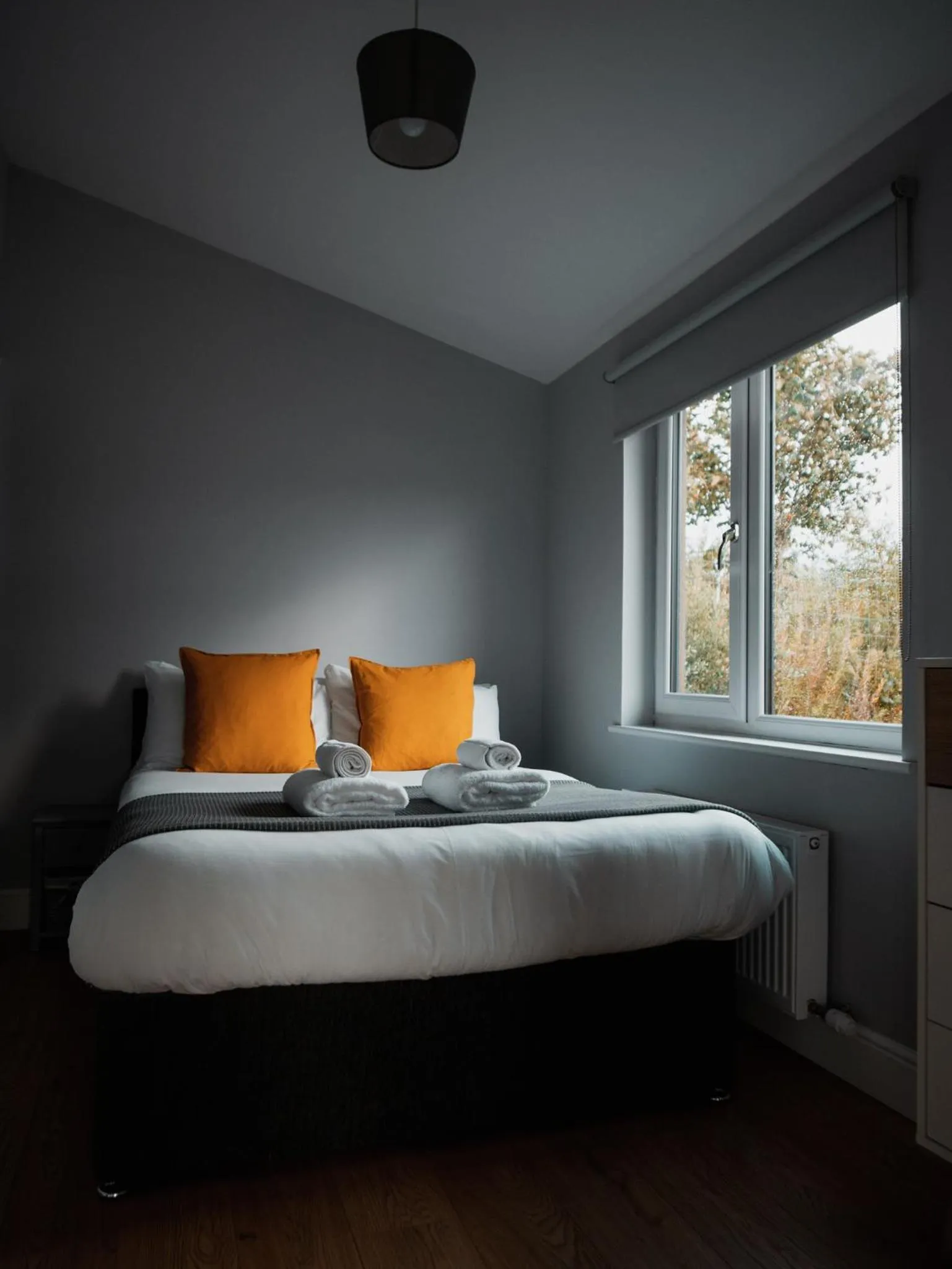 Bed in Broadford Lodges Skye