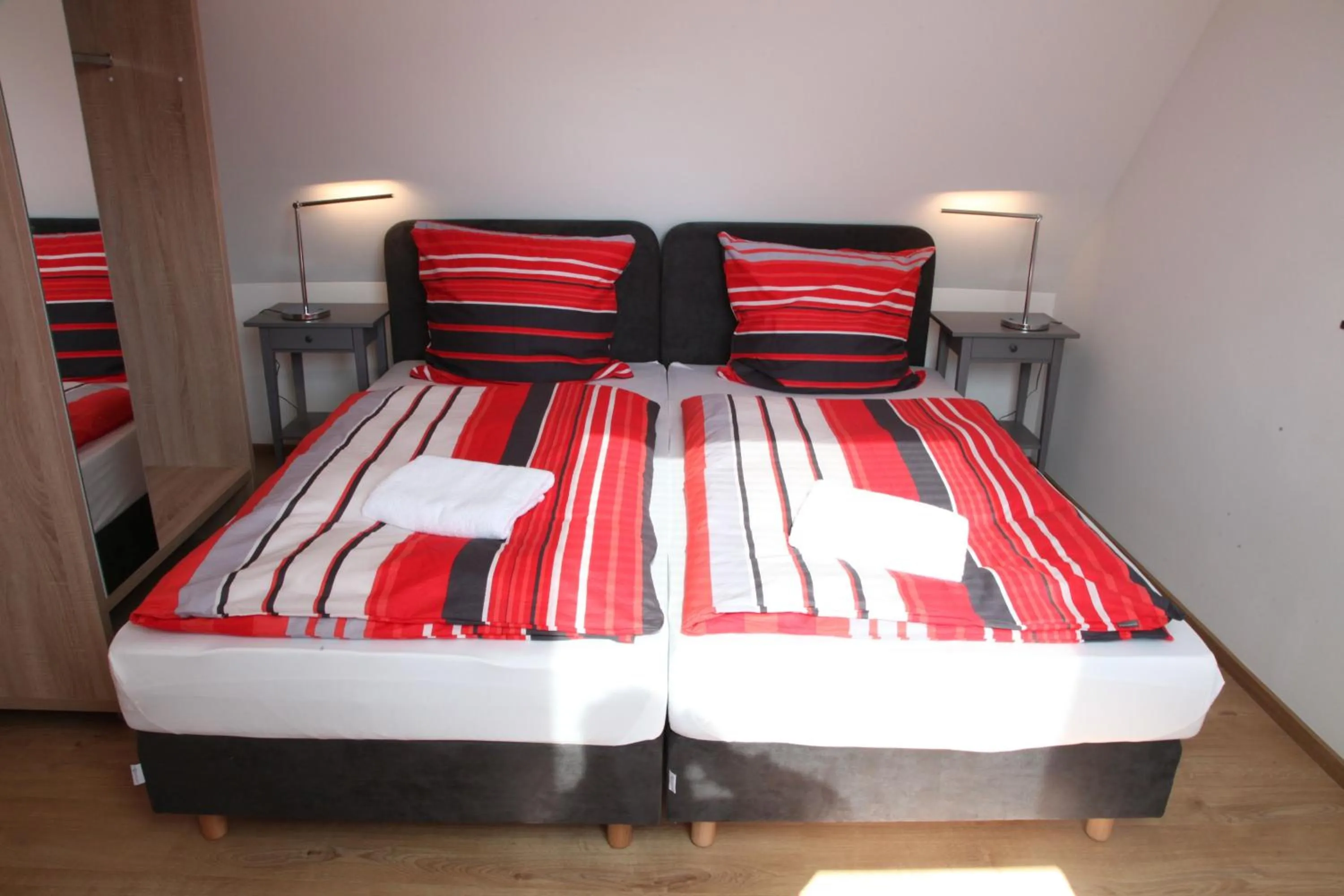 Bed in Schwaben Apartment Plus