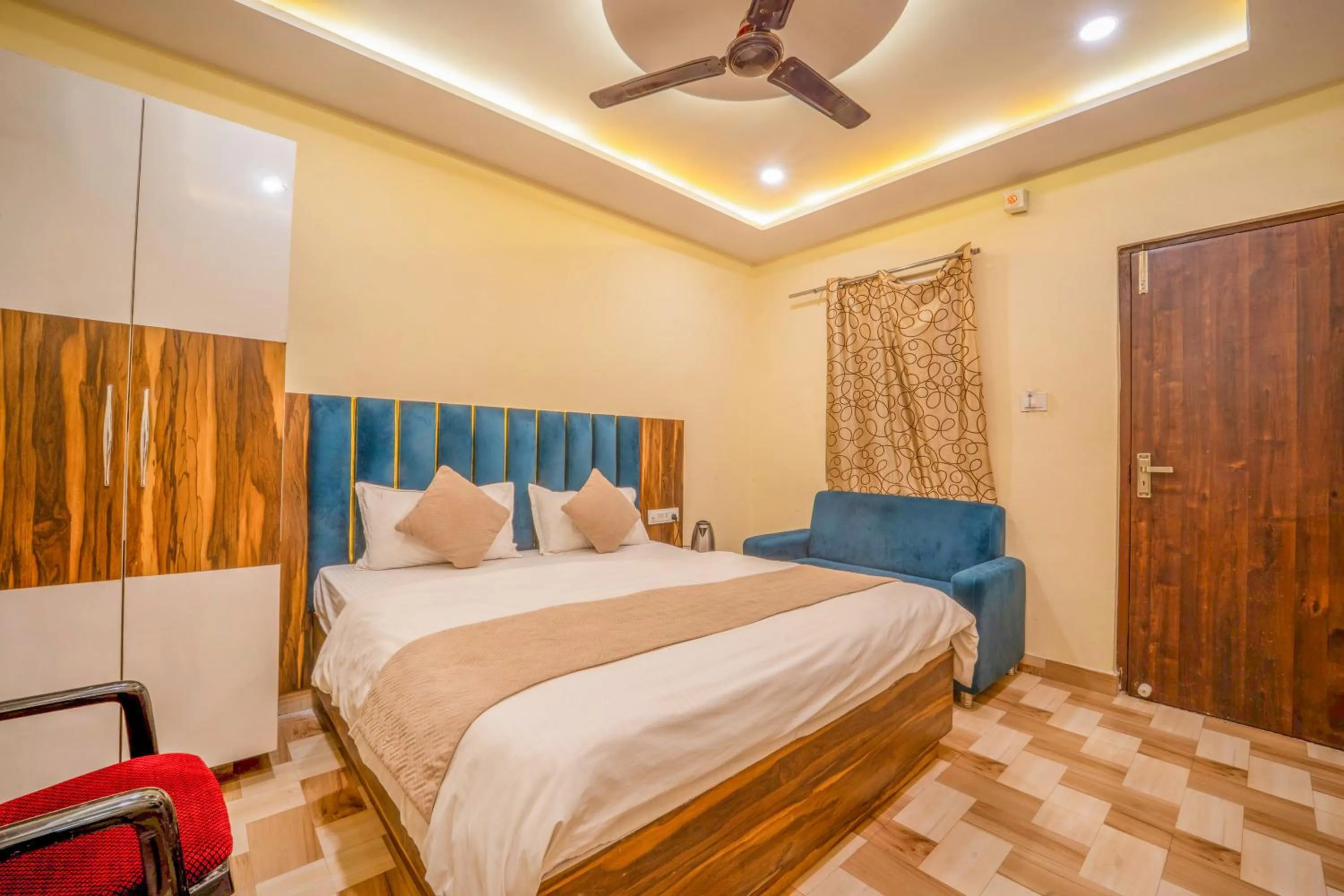 Bed in HOTEL AUGUSTO