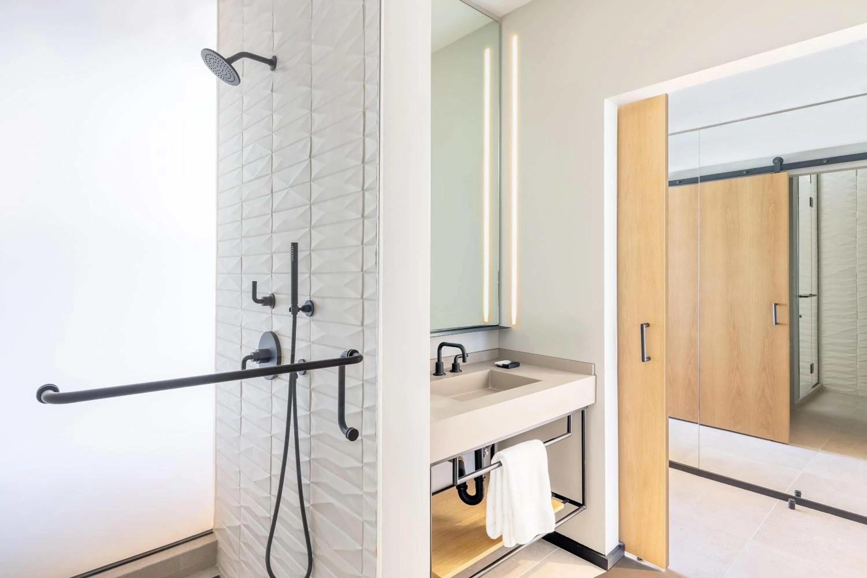 Bathroom in The Shay, a Destination by Hyatt