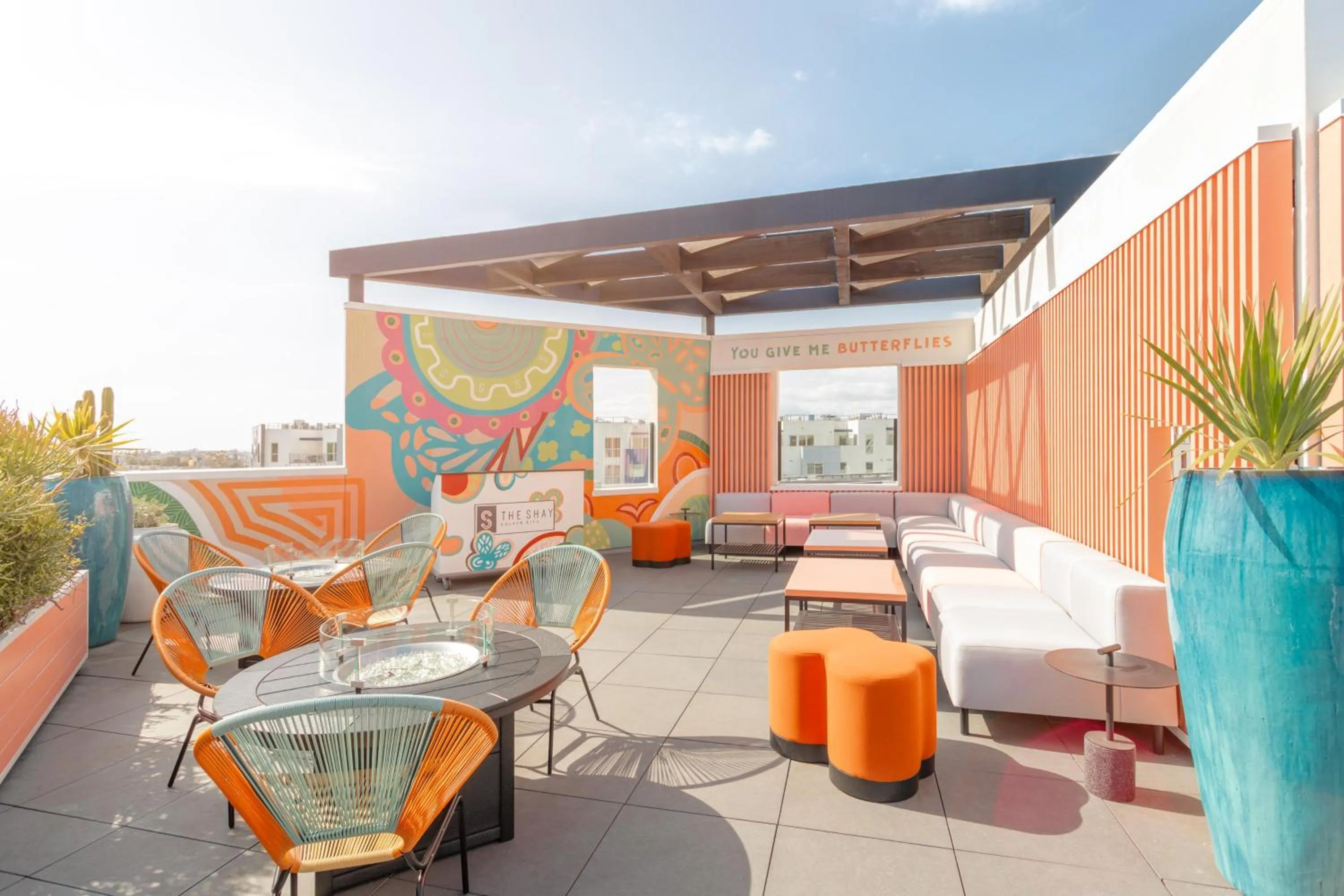 Patio in The Shay, a Destination by Hyatt