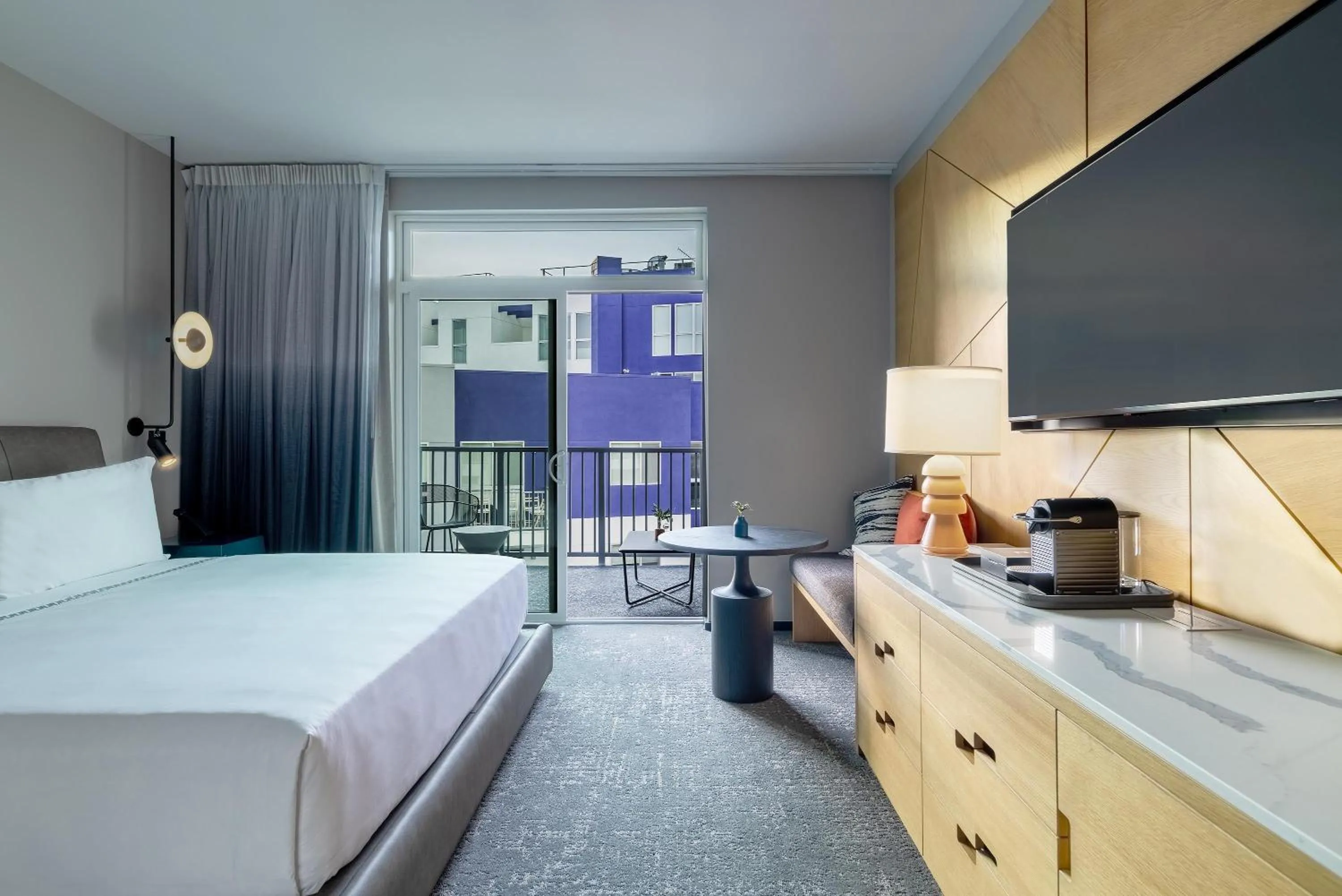 Bedroom, Bed in The Shay, a Destination by Hyatt