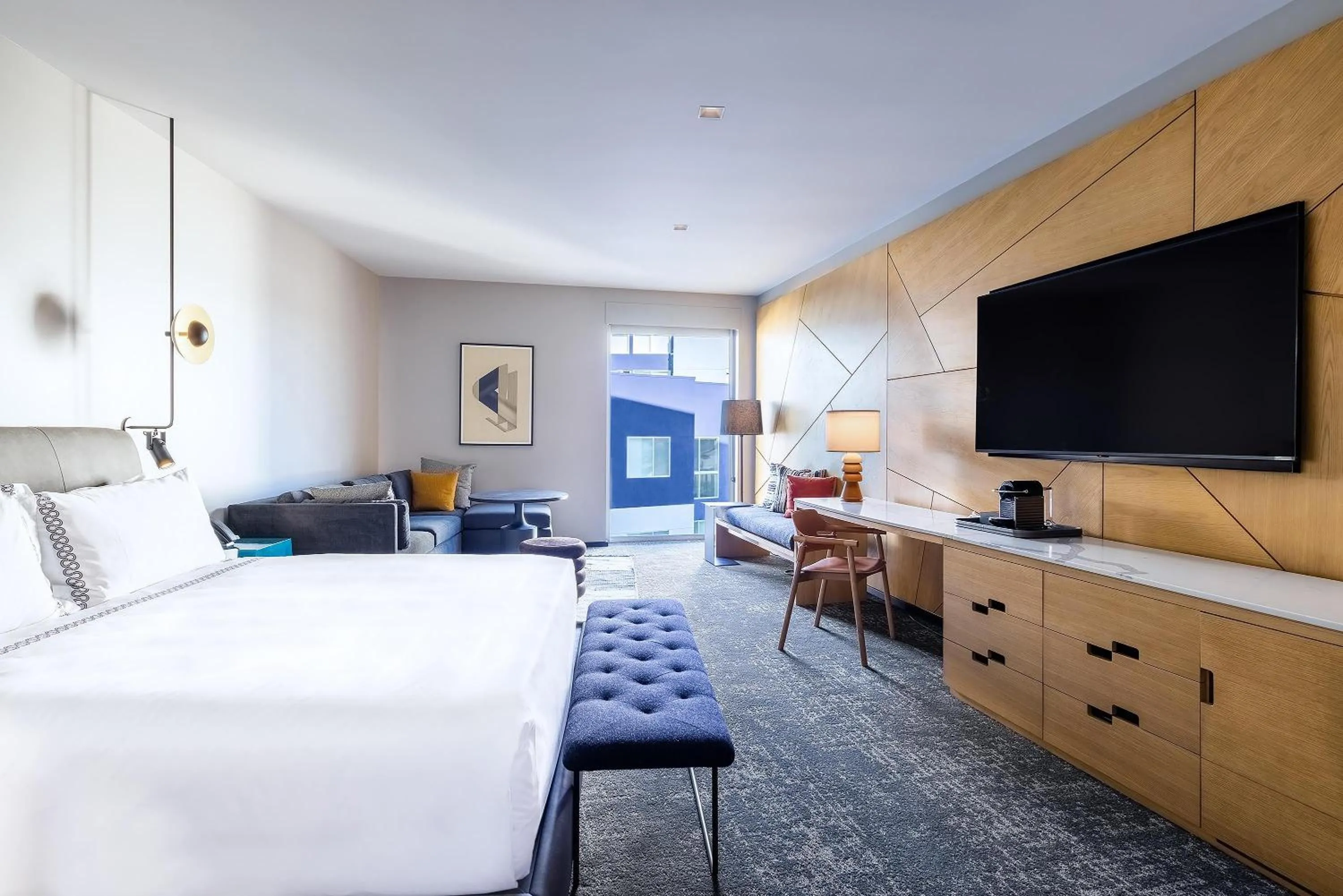 Bedroom, Bed in The Shay, a Destination by Hyatt