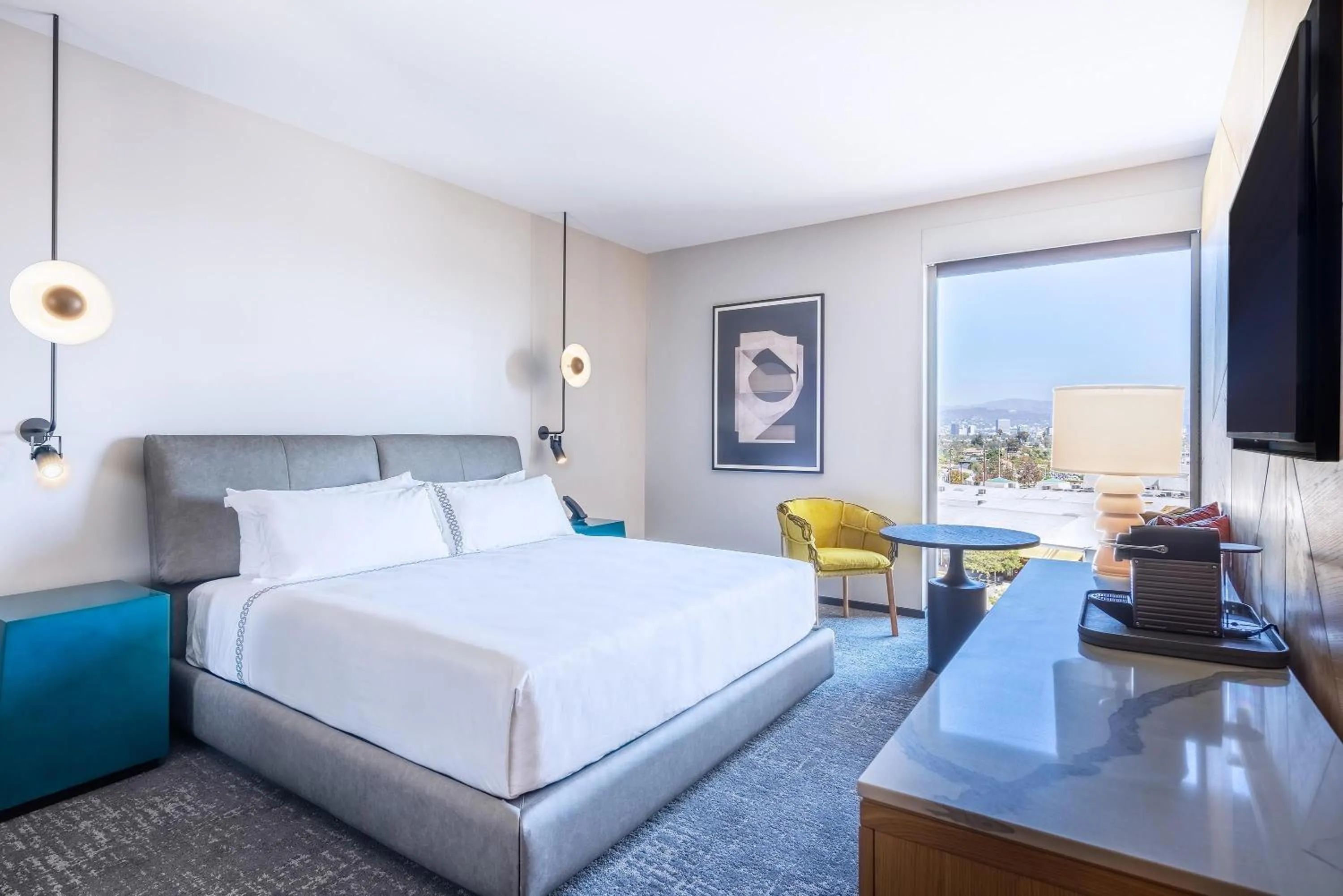 Bedroom, Bed in The Shay, a Destination by Hyatt