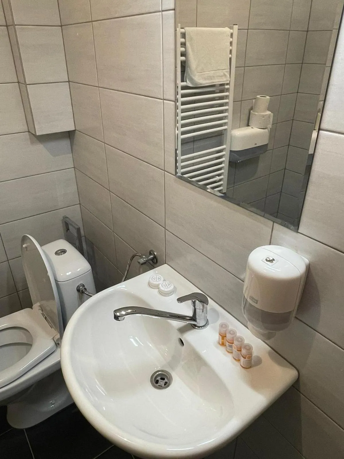 Toilet in Gasthof Lublass