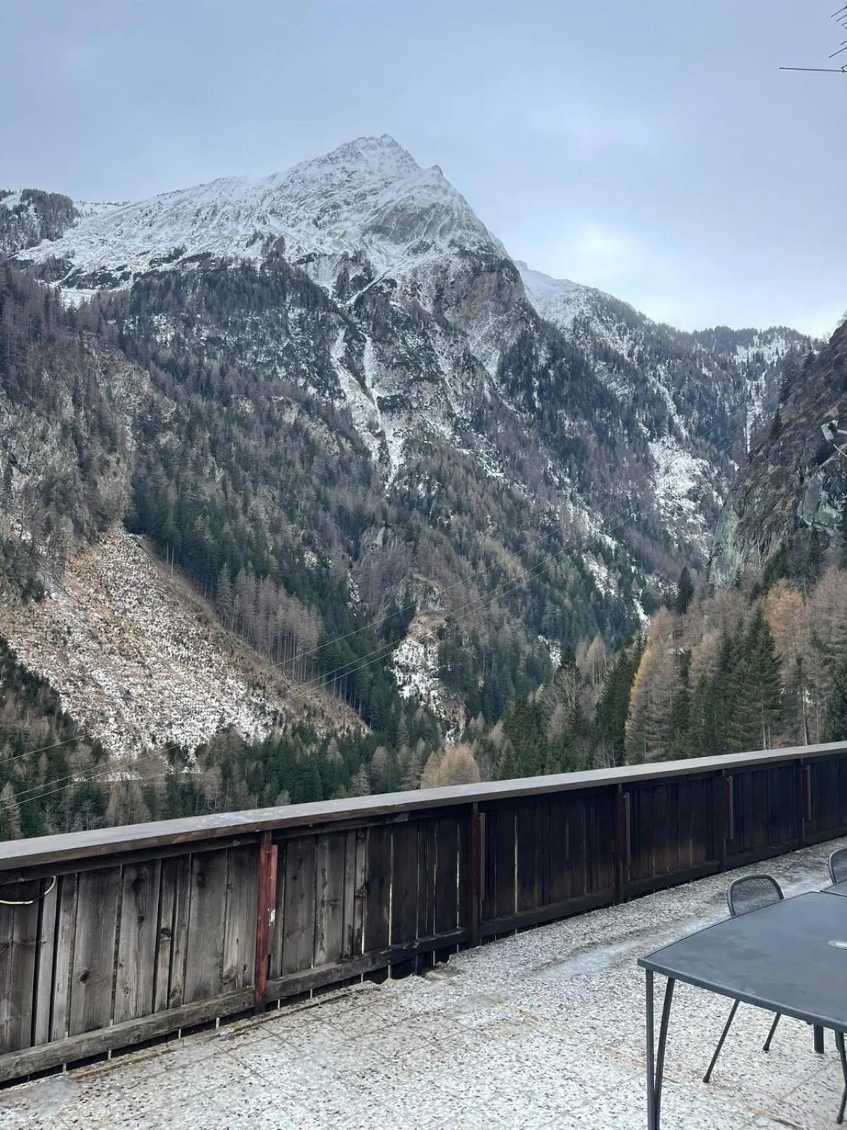 Mountain view in Gasthof Lublass