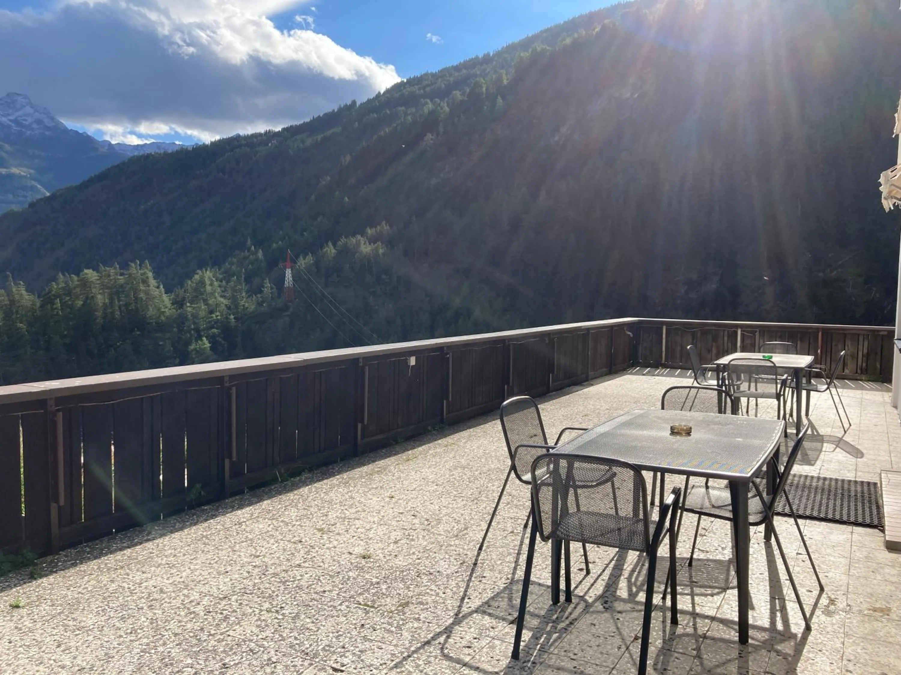 Balcony/Terrace in Gasthof Lublass