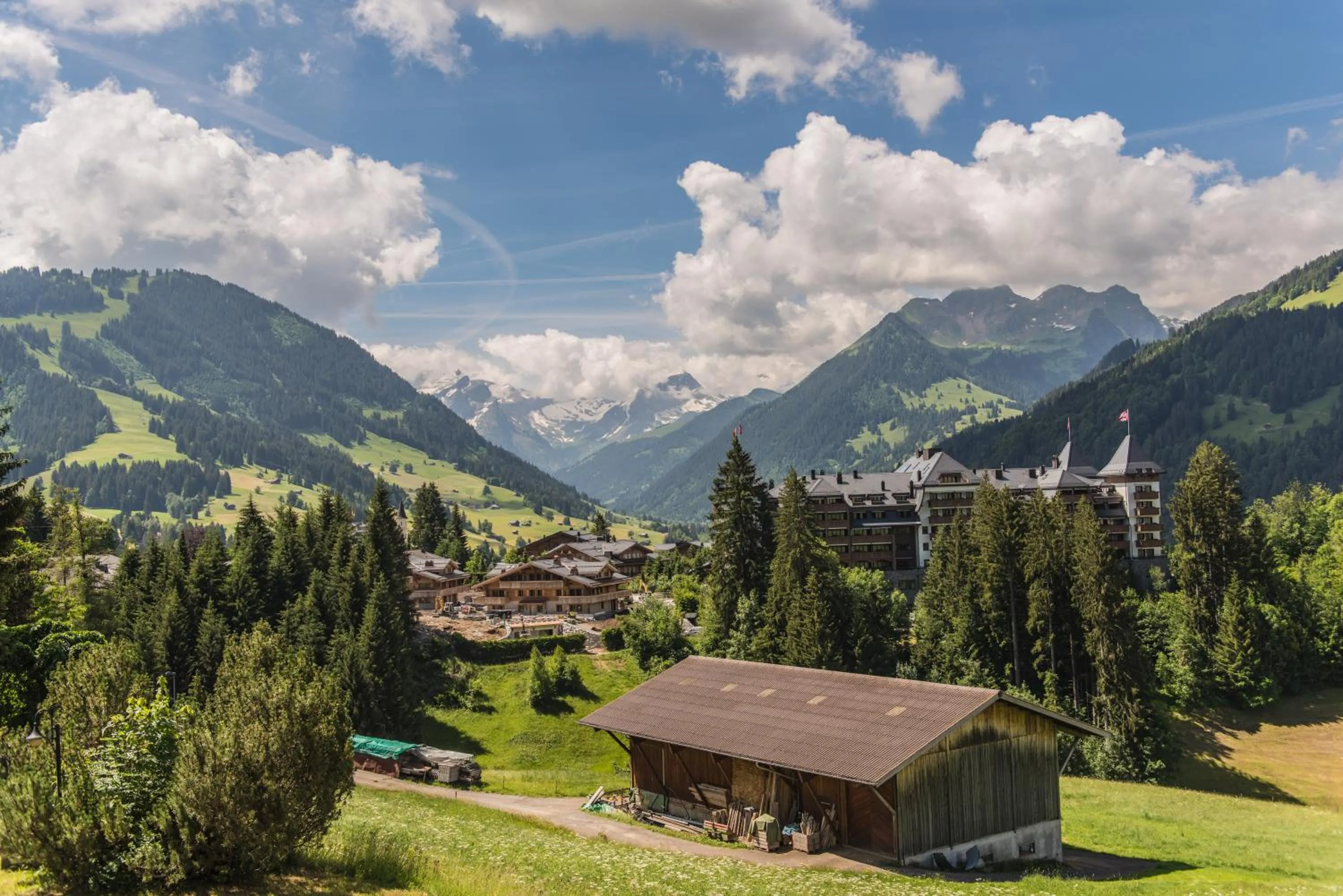View (from property/room) in Hotel Le Grand Chalet Gstaad