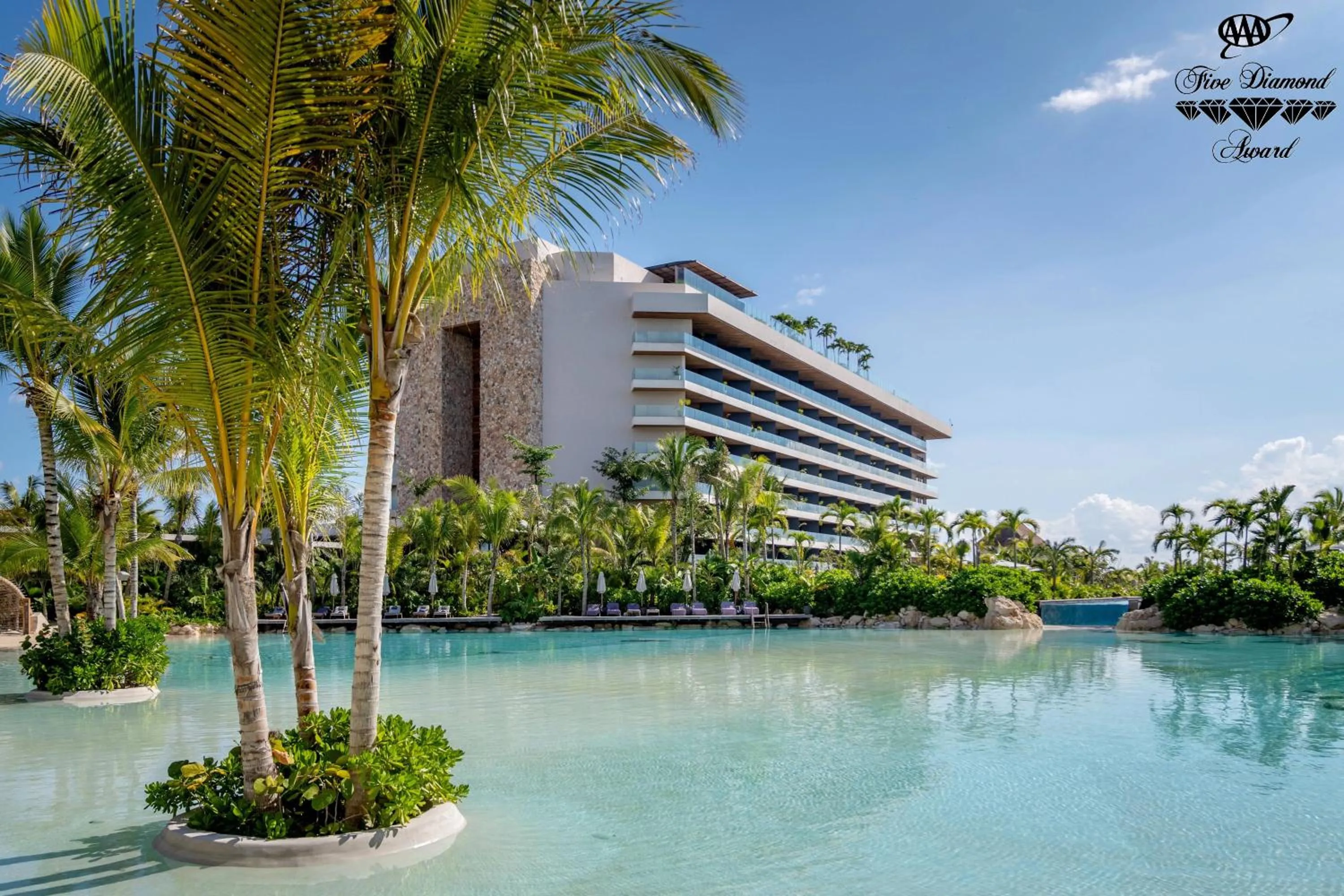 Swimming pool in Impression Moxché by Secrets - Adults Only