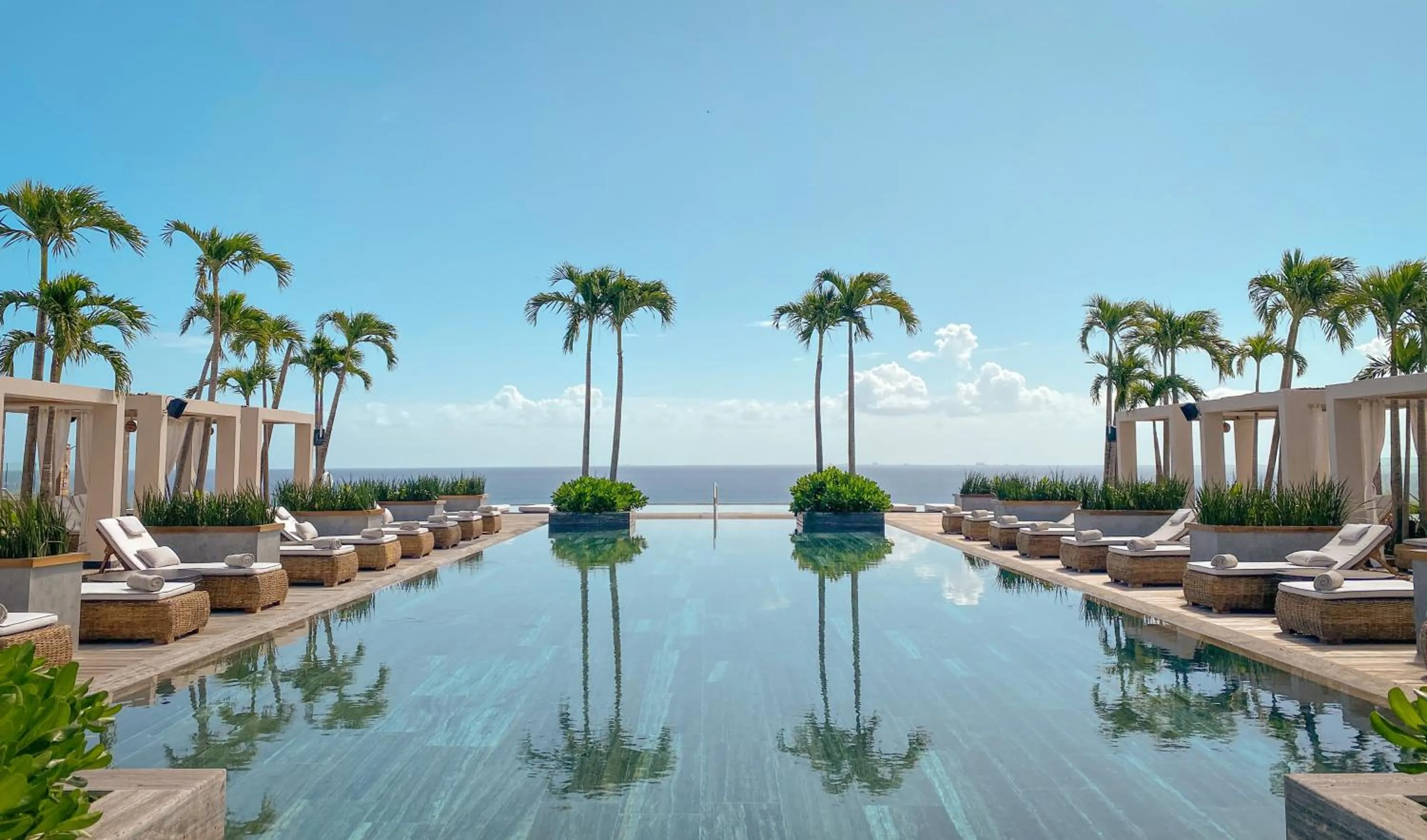 Swimming pool in Impression Moxché by Secrets - Adults Only