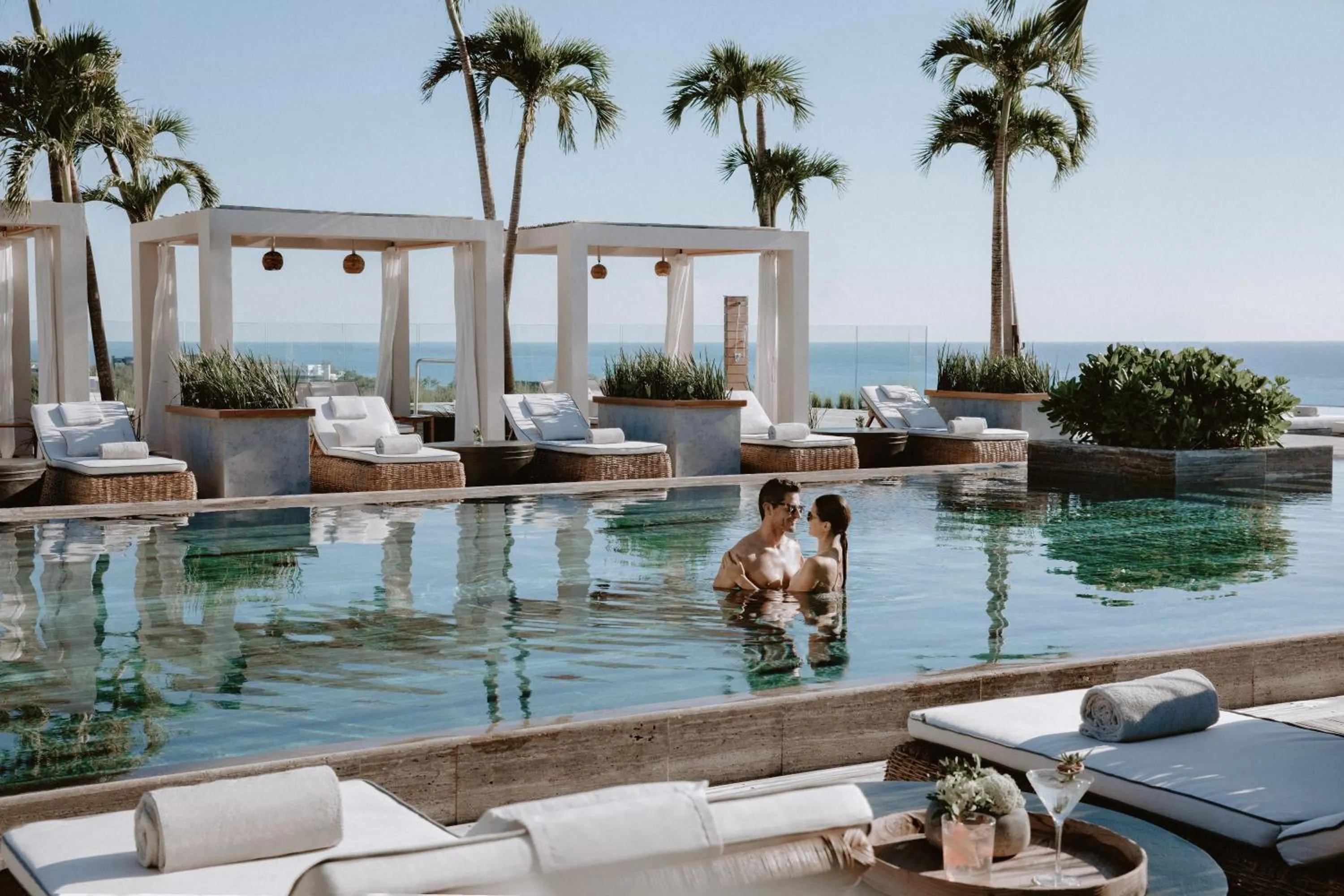 Swimming pool in Impression Moxché by Secrets - Adults Only