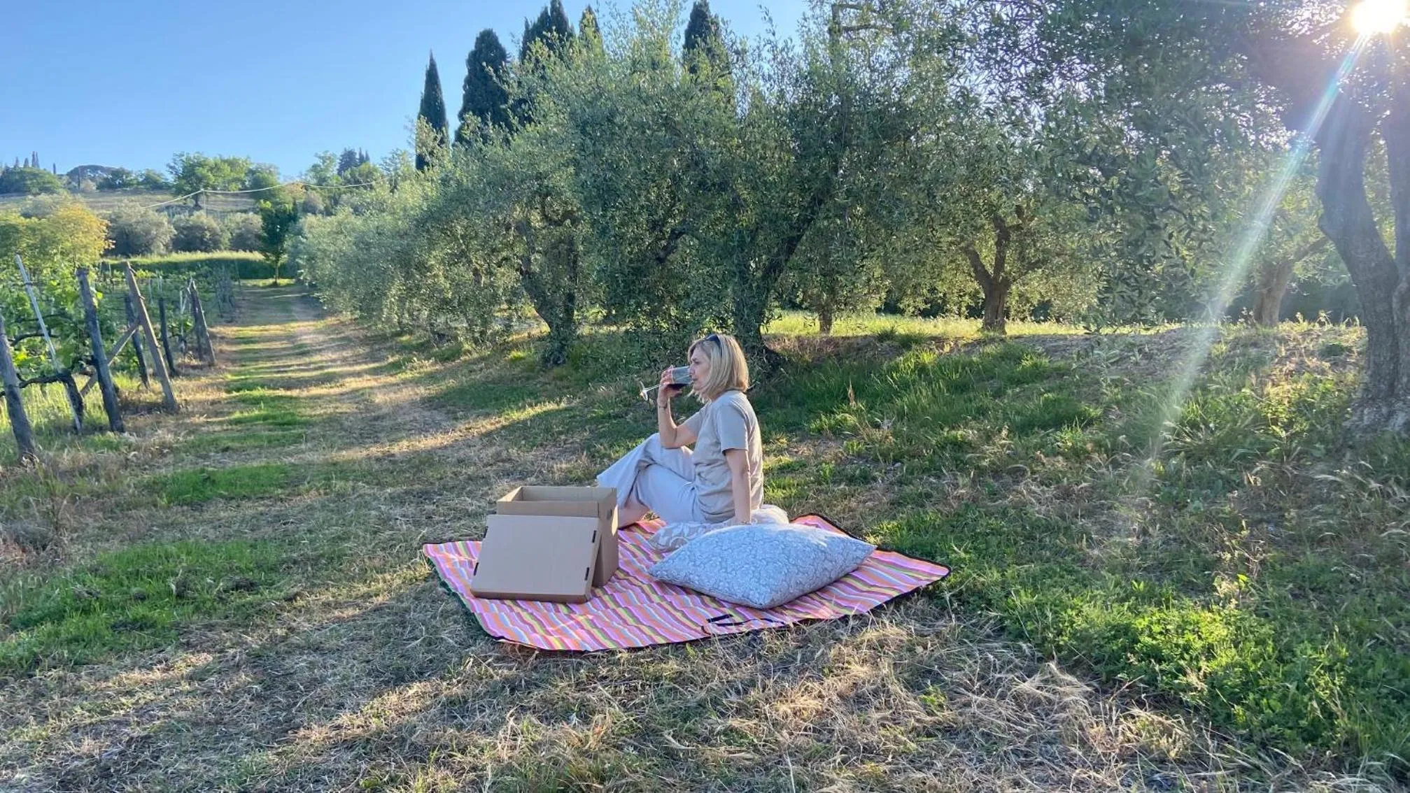 Food and drinks in Il Castagnolo Country B&B