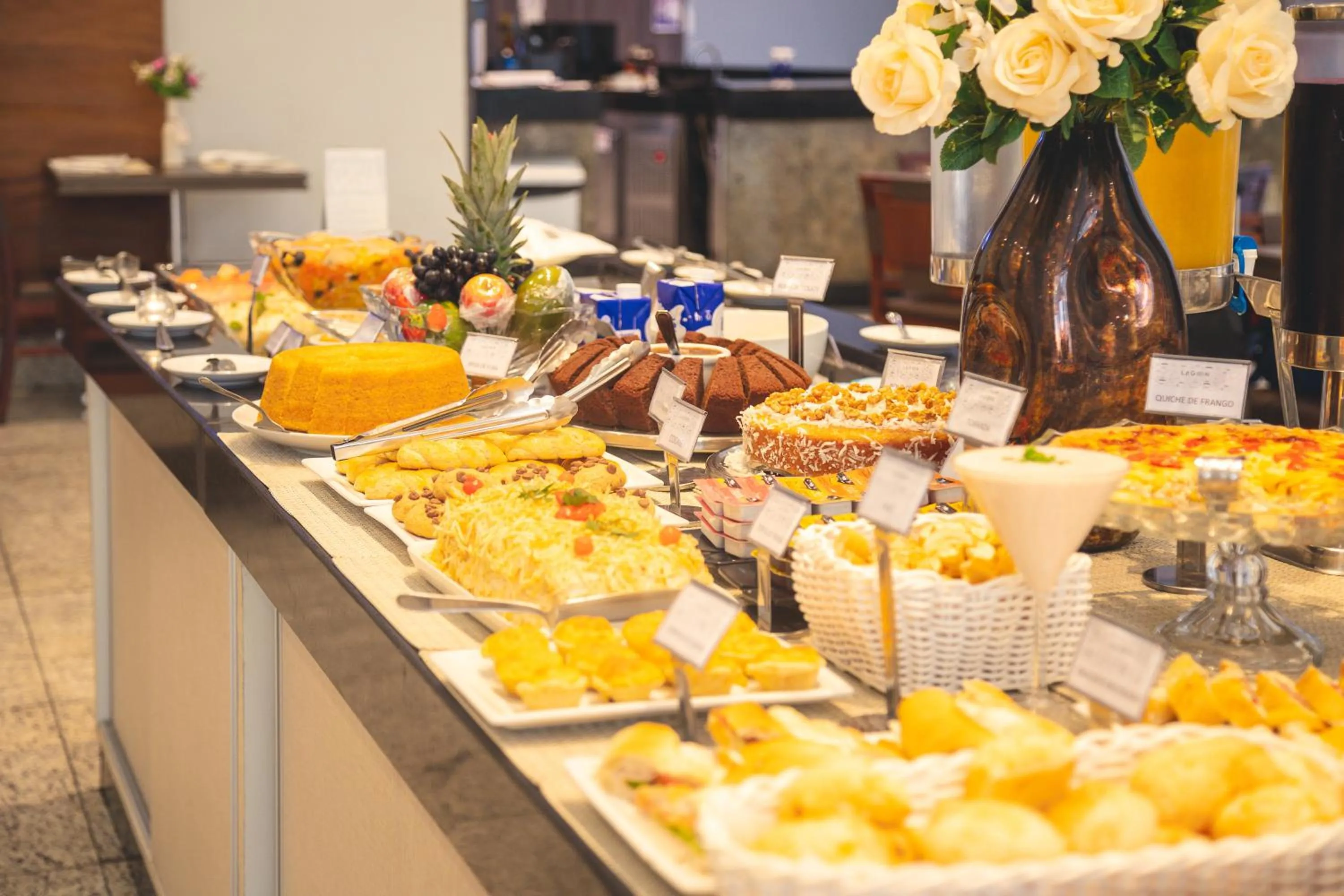 Buffet breakfast in Lagoon Prime Hotel